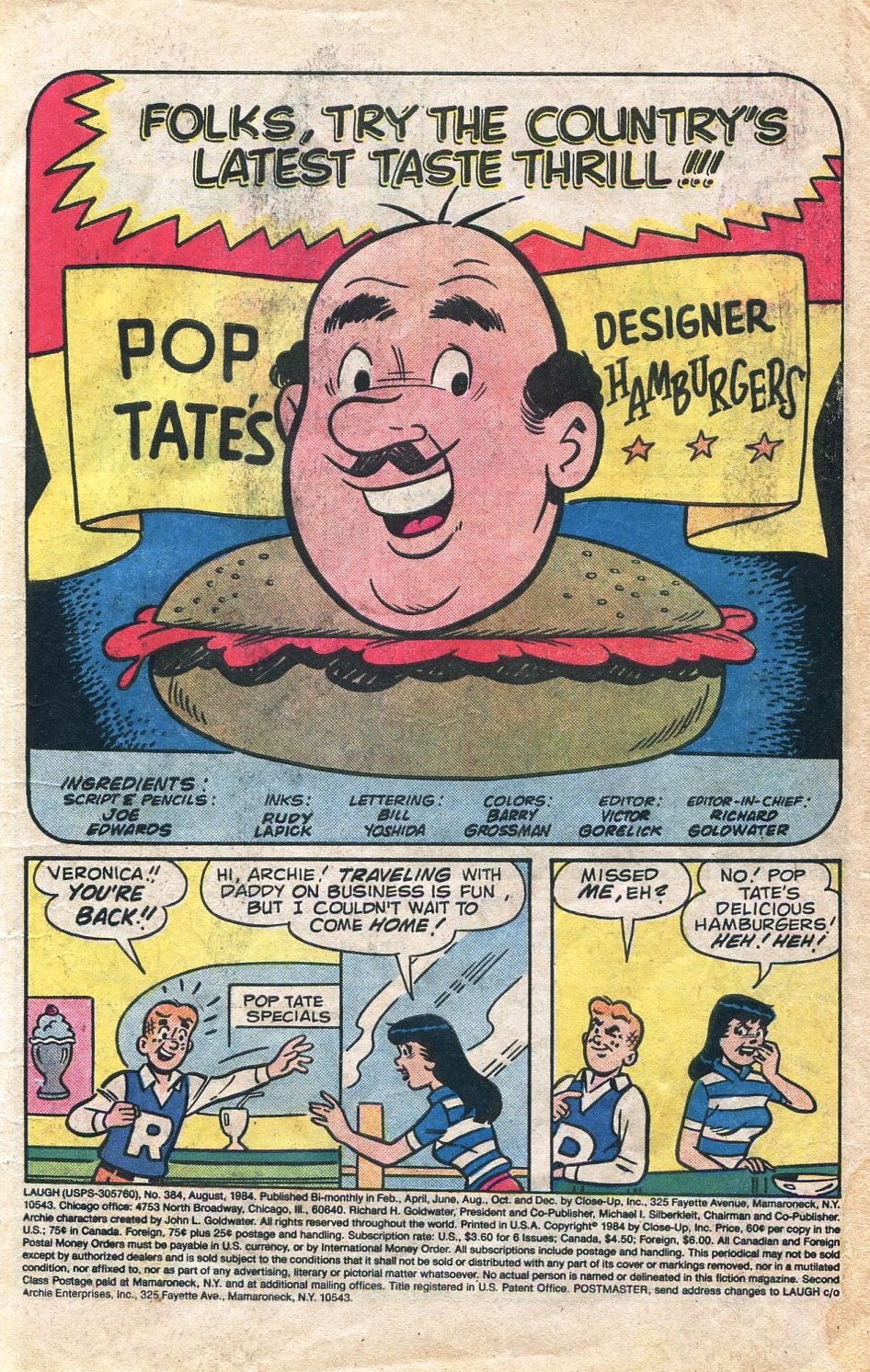 Read online Laugh (Comics) comic -  Issue #384 - 3