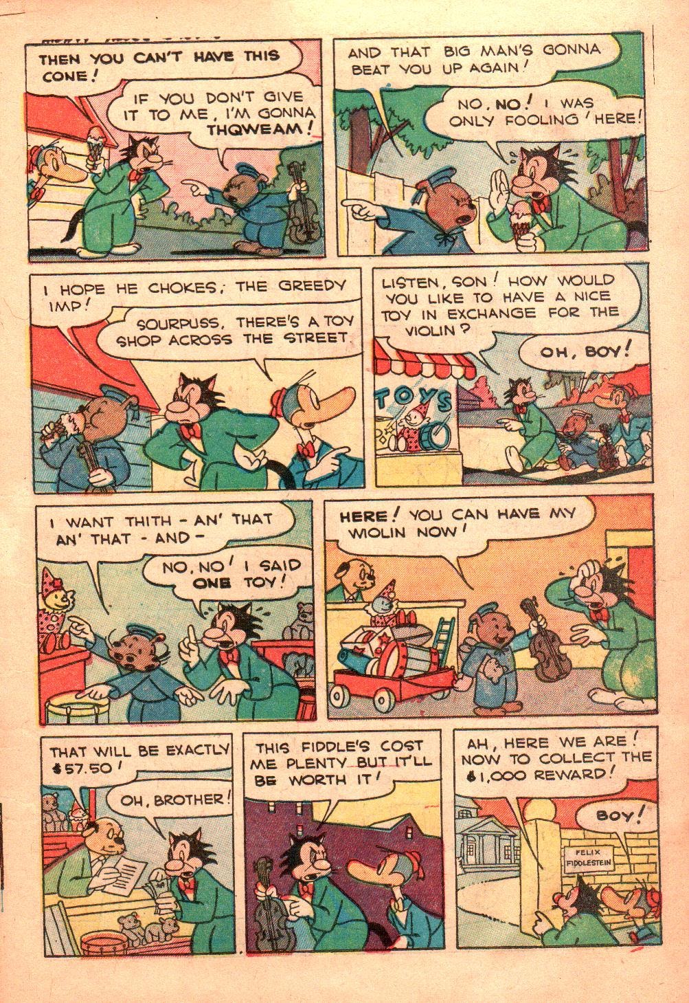 Read online Paul Terry's Mighty Mouse Comics comic -  Issue #15 - 15