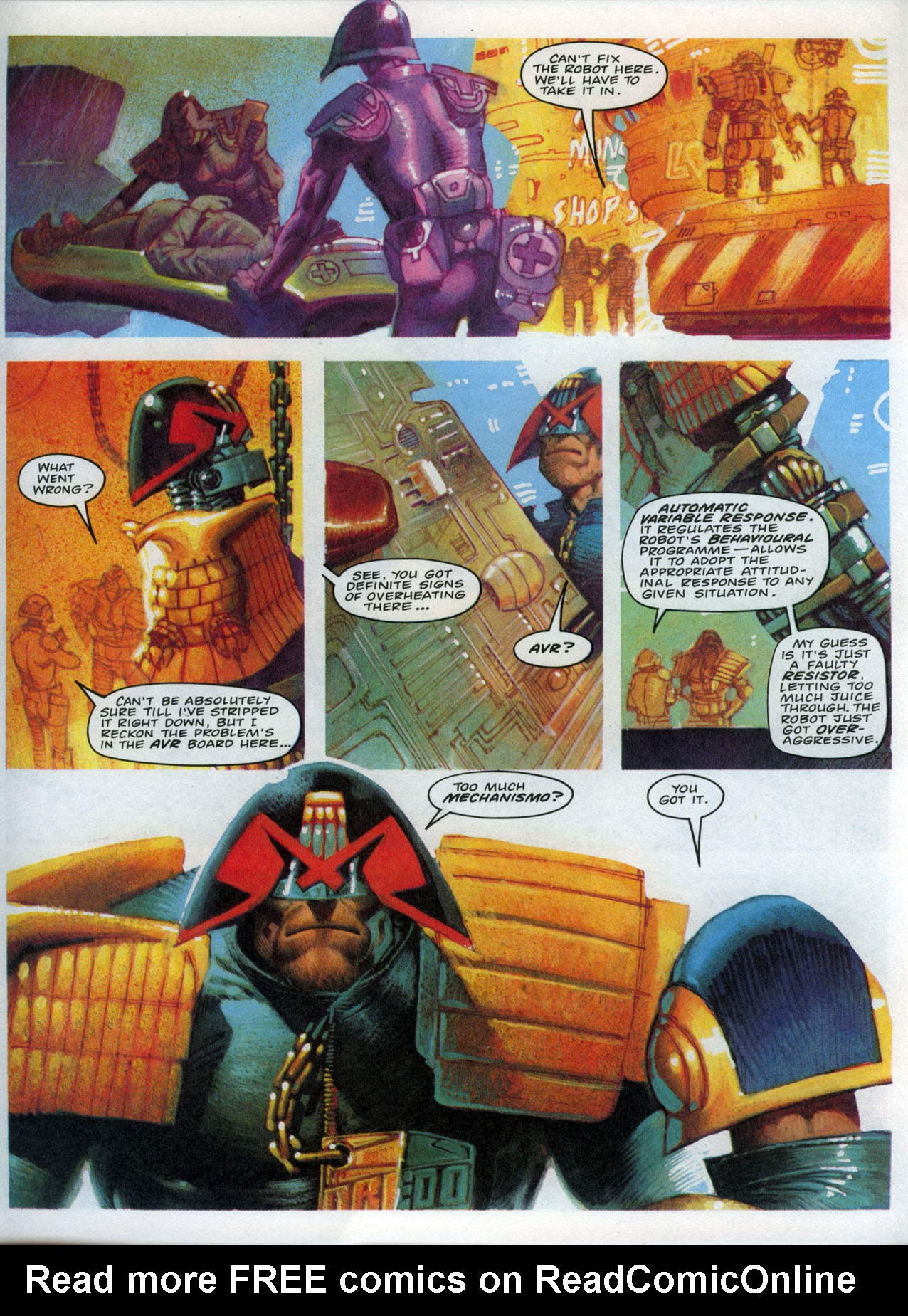 Read online Judge Dredd: The Megazine (vol. 2) comic -  Issue #15 - 7