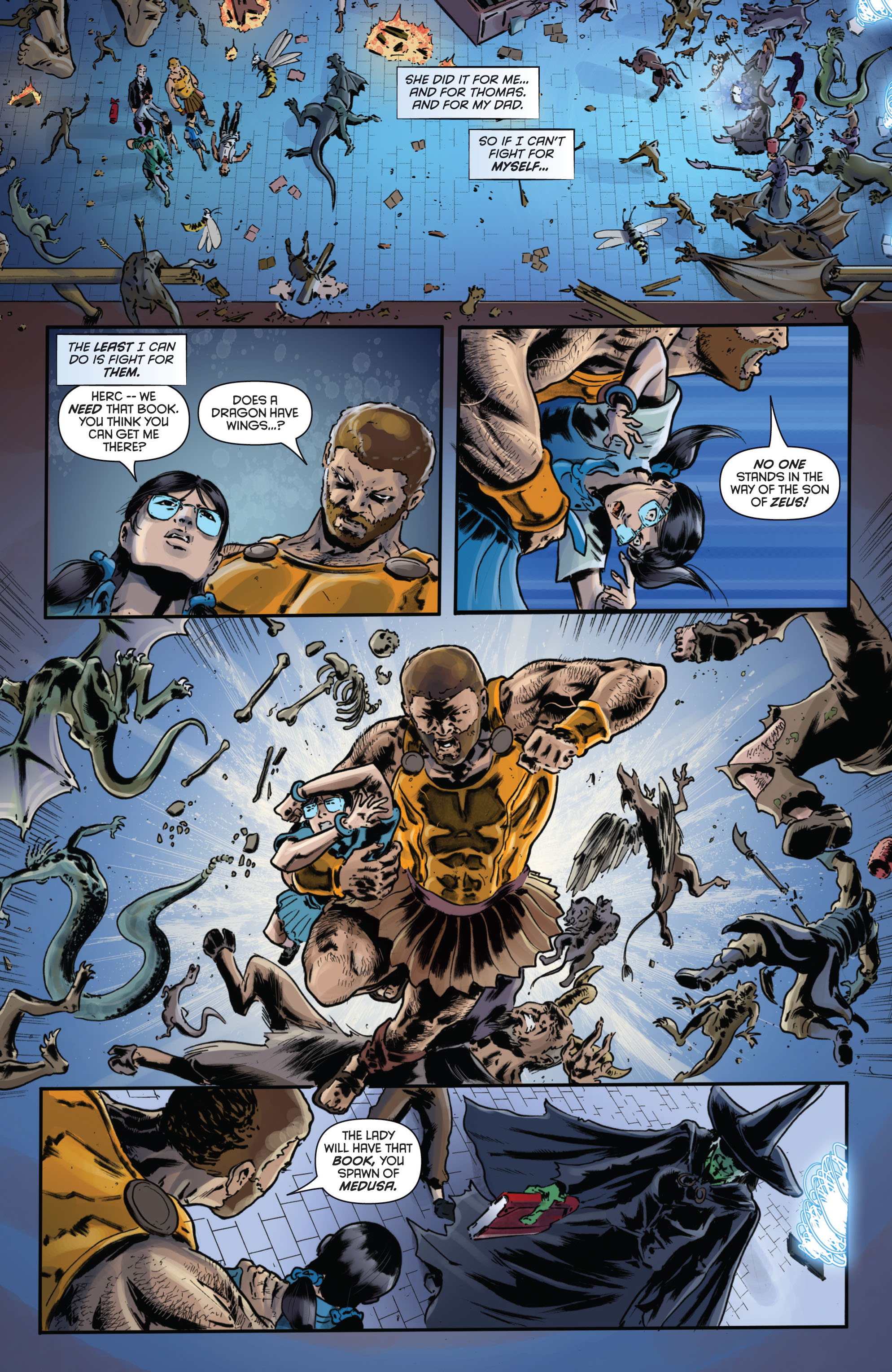 Read online Grimm Fairy Tales presents The Library comic -  Issue #5 - 7