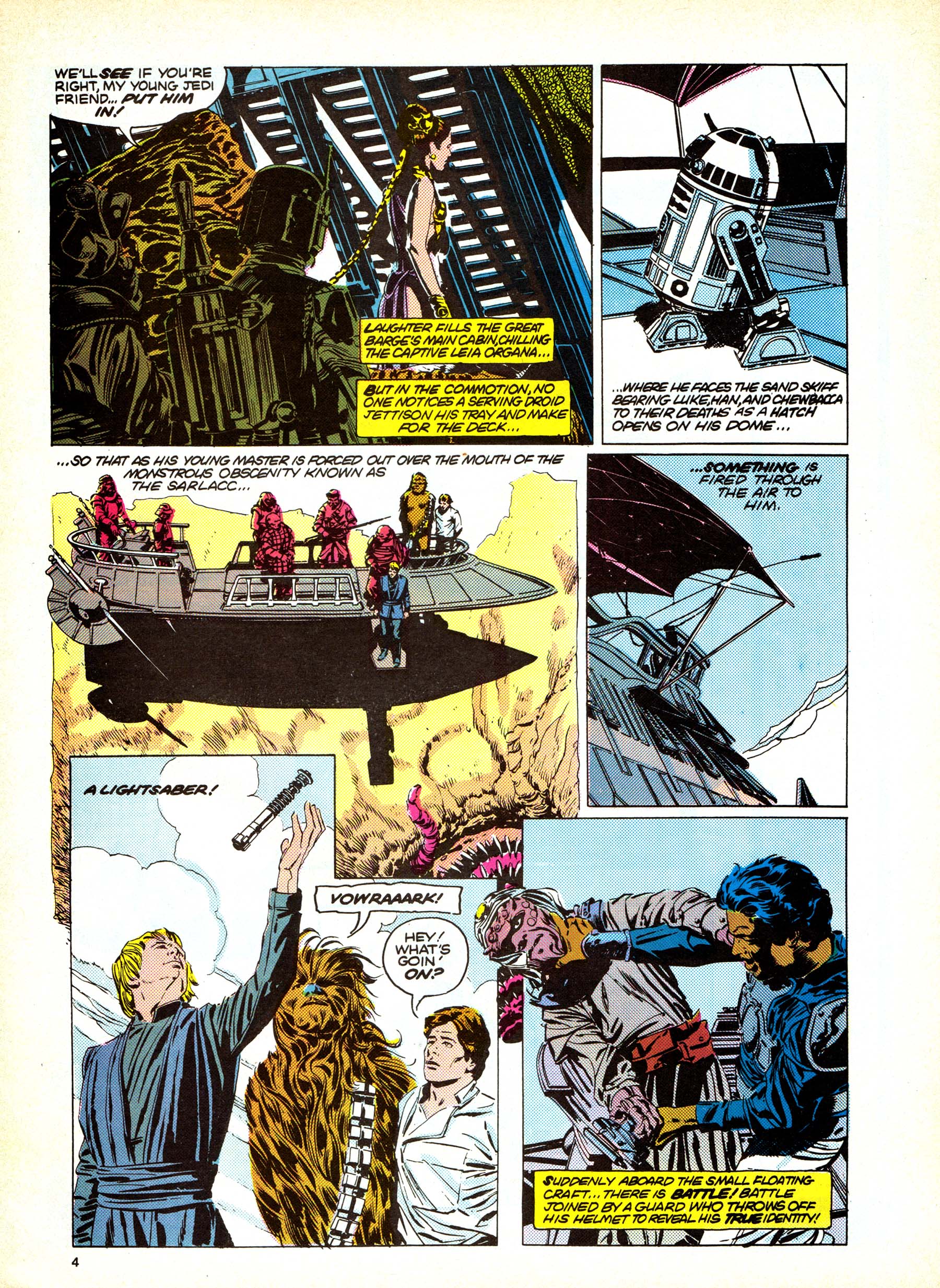 Read online Return of the Jedi comic -  Issue #151 - 4