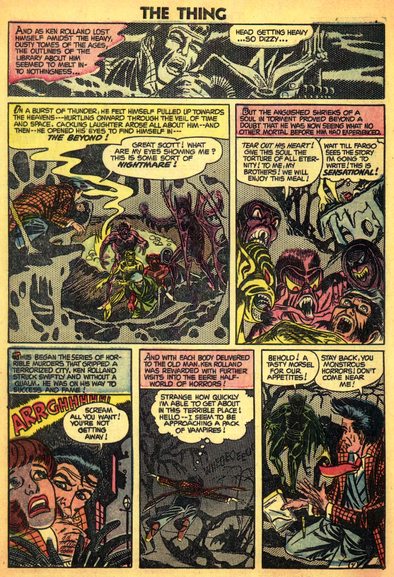 Read online The Thing! (1952) comic -  Issue #13 - 6