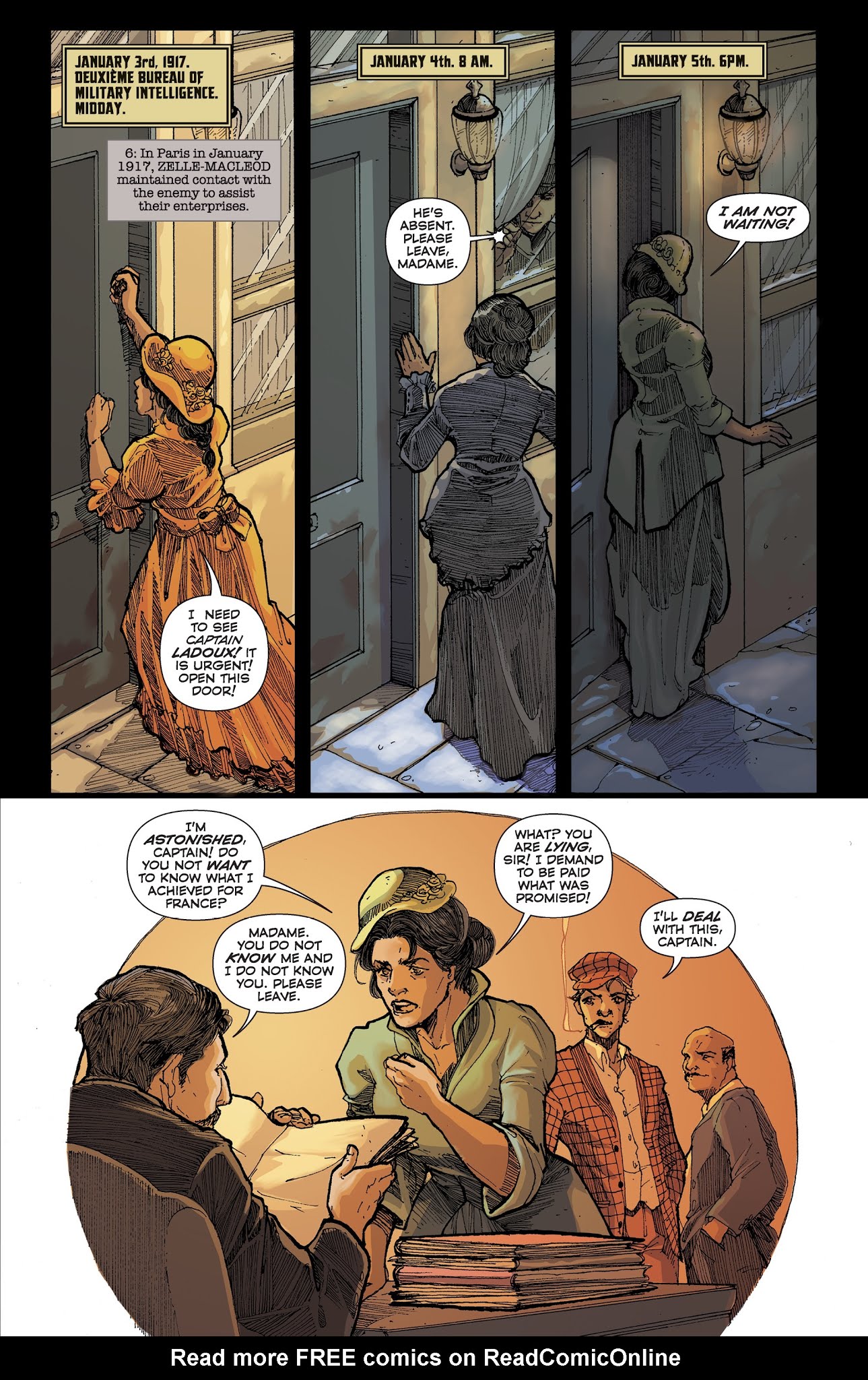 Read online Mata Hari comic -  Issue #5 - 18