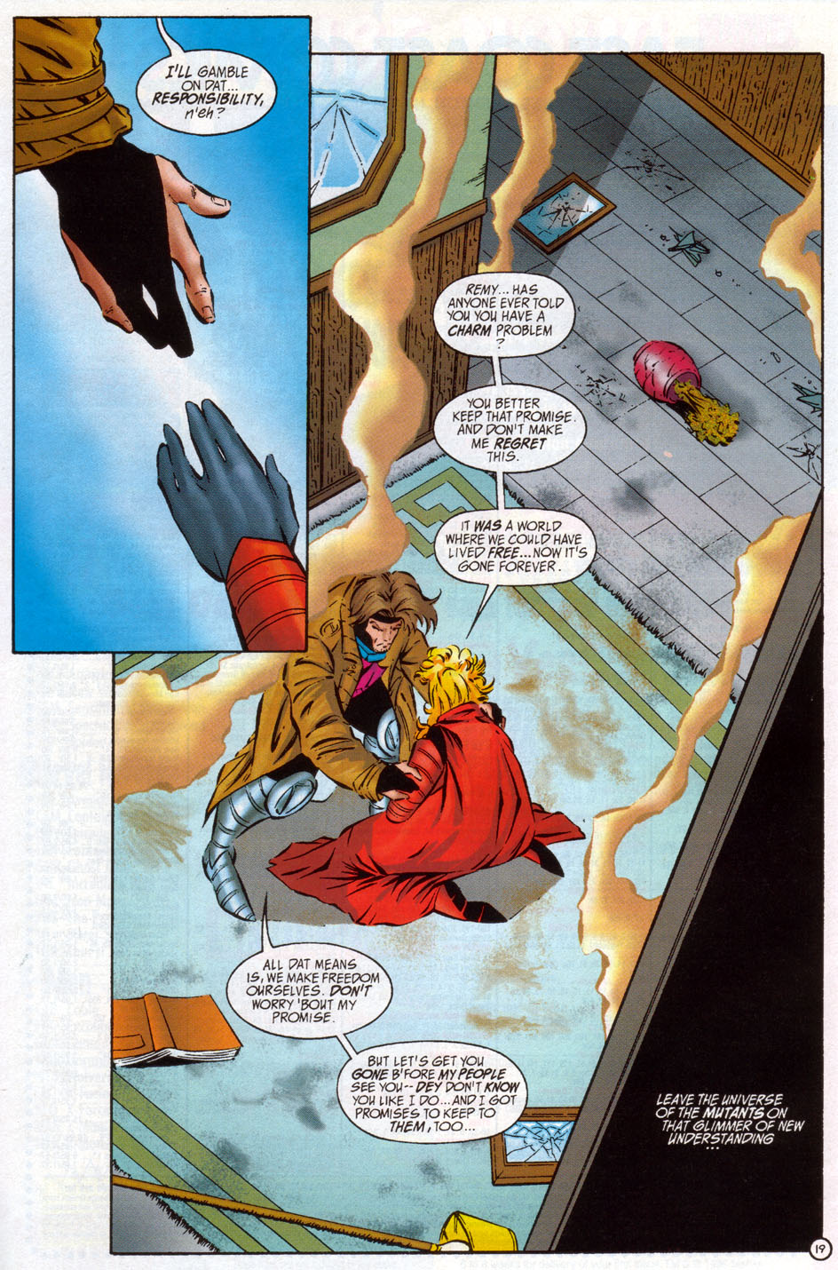 Read online The Night Man/Gambit comic -  Issue #3 - 17