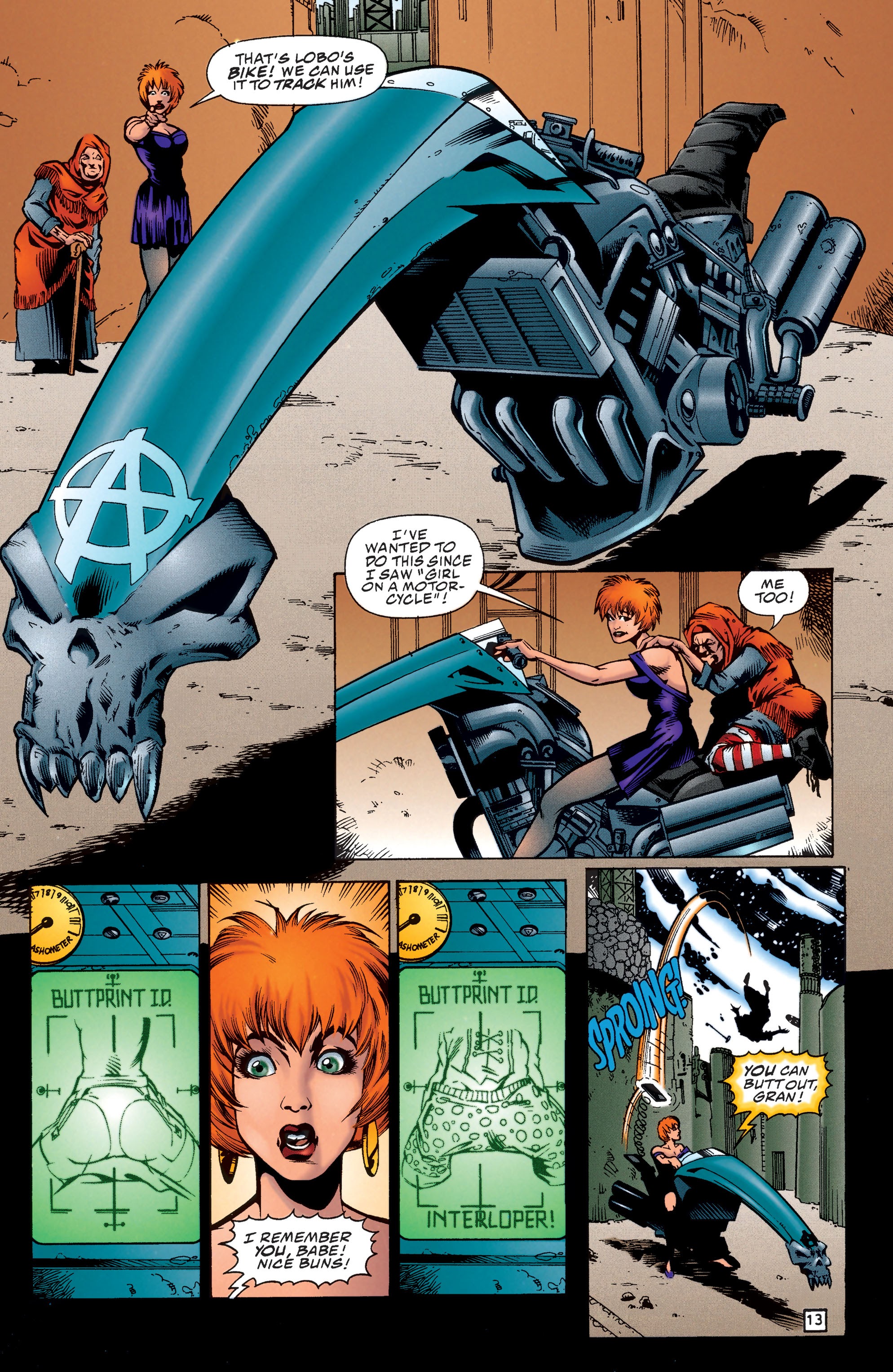 Read online Lobo (1993) comic -  Issue #31 - 14