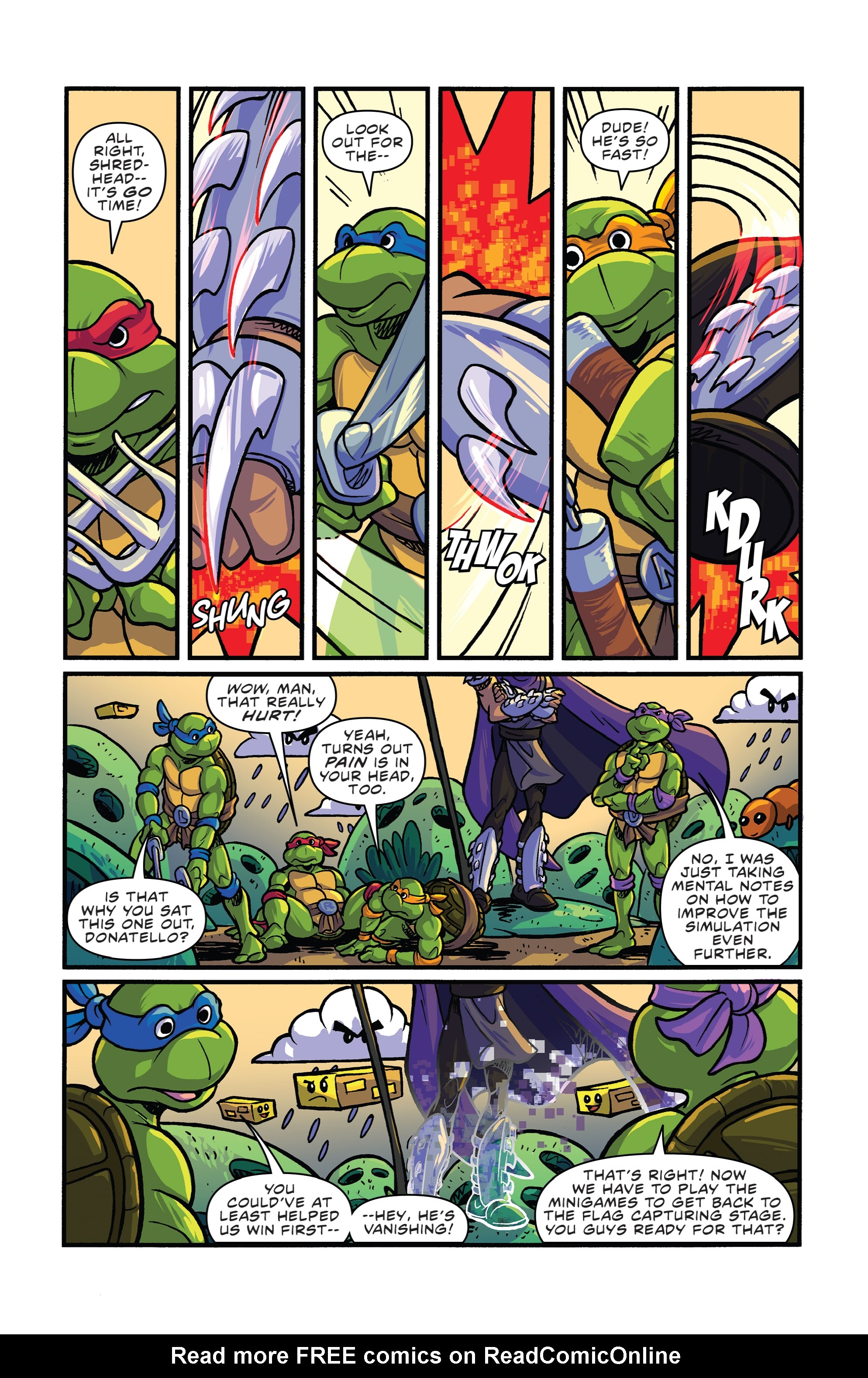 Read online Teenage Mutant Ninja Turtles: Saturday Morning Adventures comic -  Issue #1 - 8