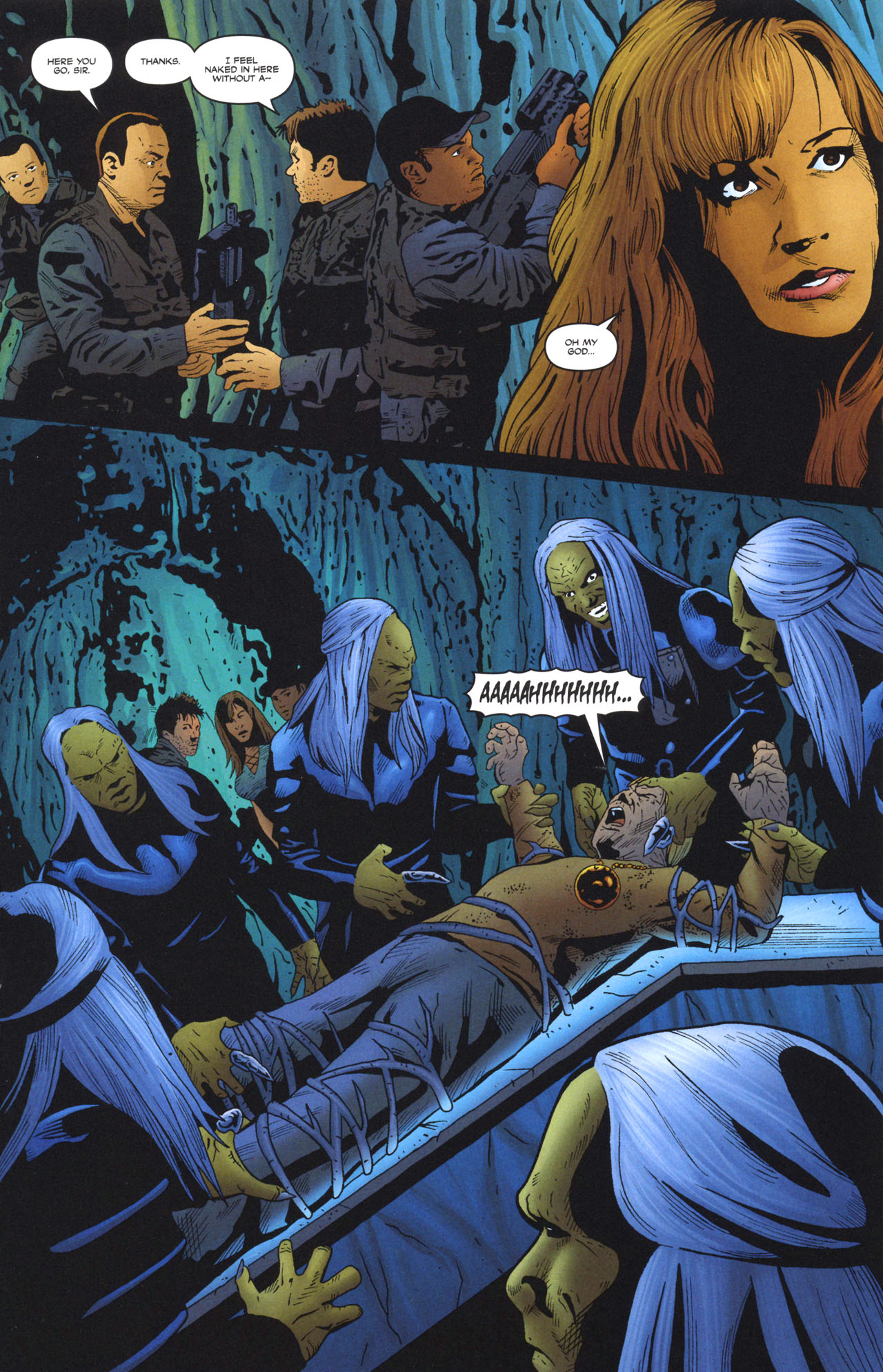 Read online Stargate Atlantis: Wraithfall comic -  Issue #3 - 20
