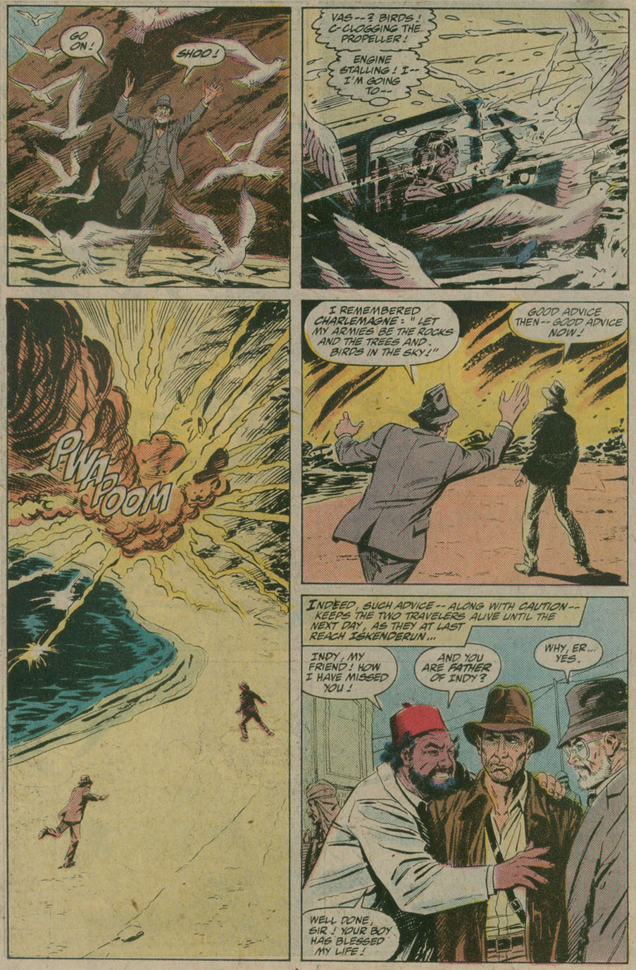 Read online Indiana Jones and the Last Crusade comic -  Issue #4 - 5