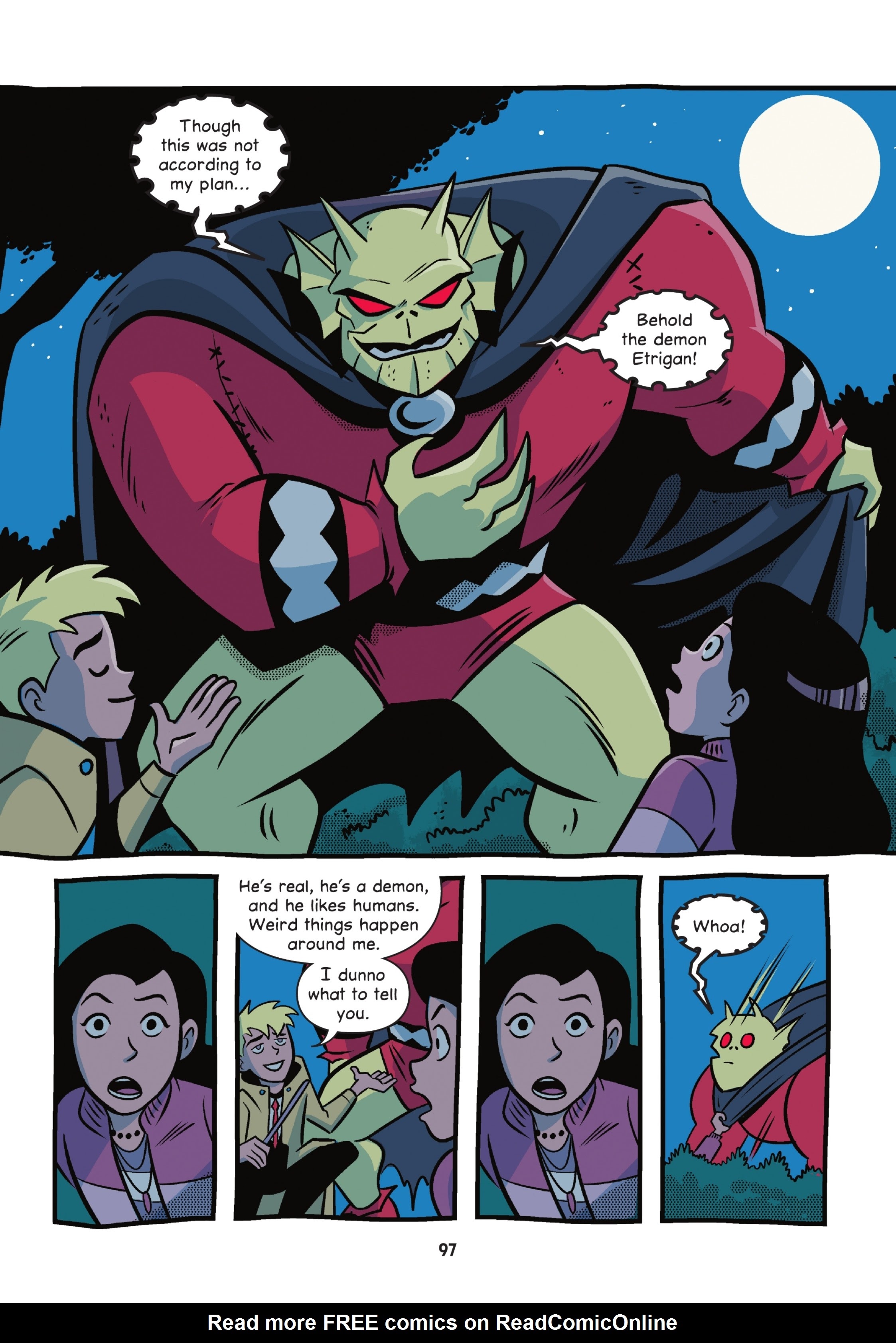 Read online The Mystery of the Meanest Teacher: A Johnny Constantine Graphic Novel comic -  Issue # TPB (Part 1) - 95