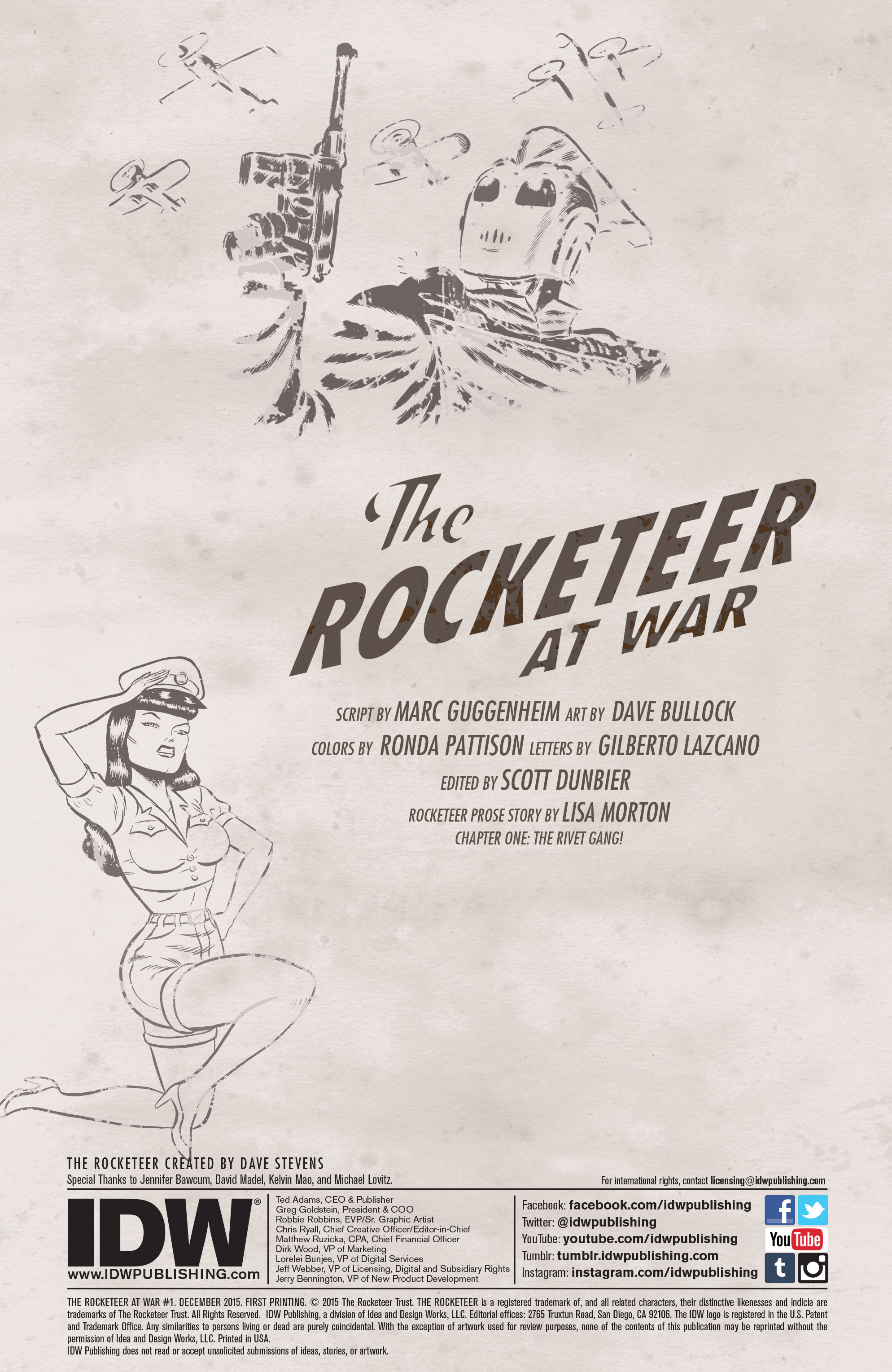 Read online The Rocketeer at War comic -  Issue #1 - 2