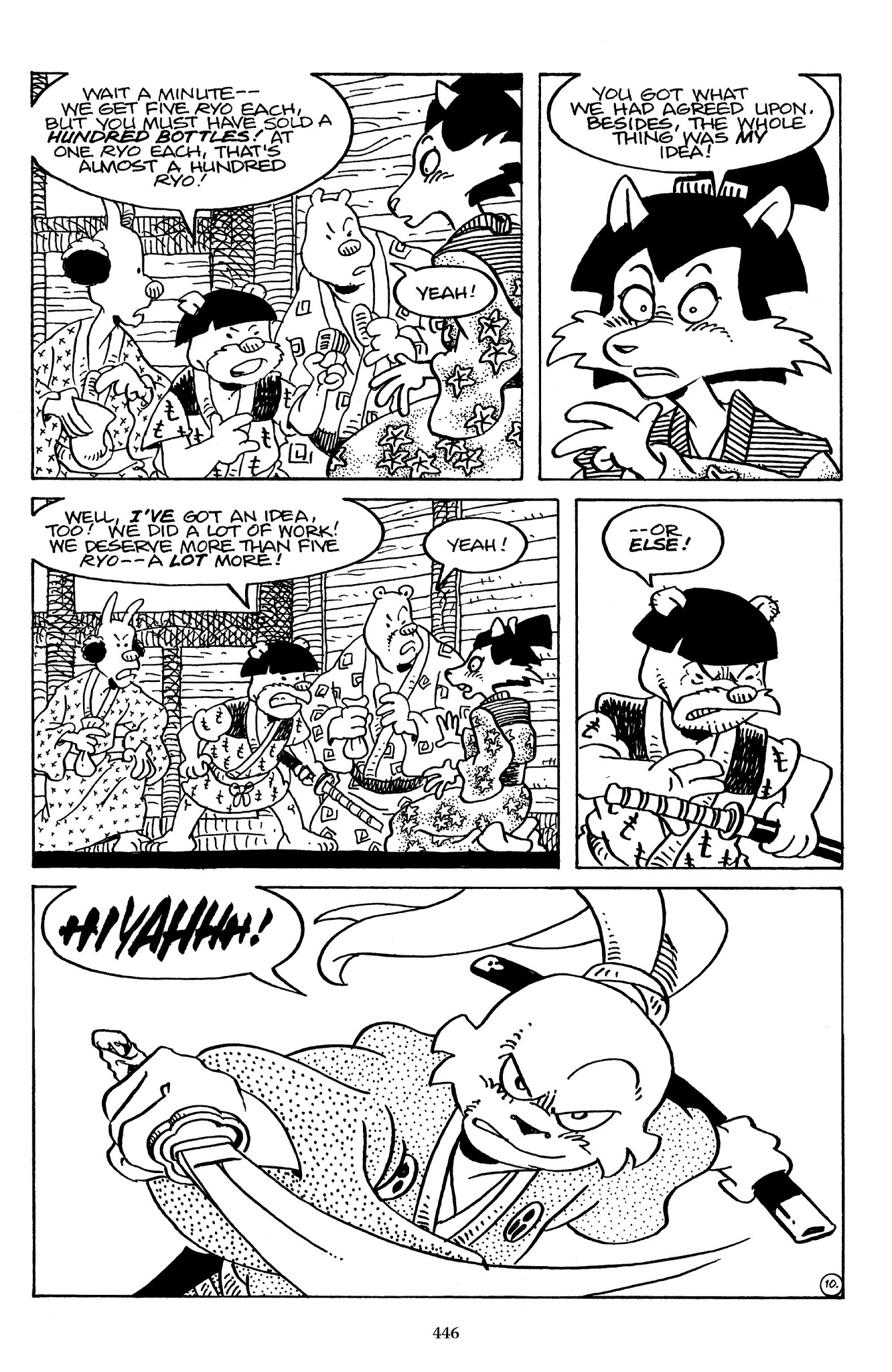 Read online The Usagi Yojimbo Saga comic -  Issue # TPB 7 - 438