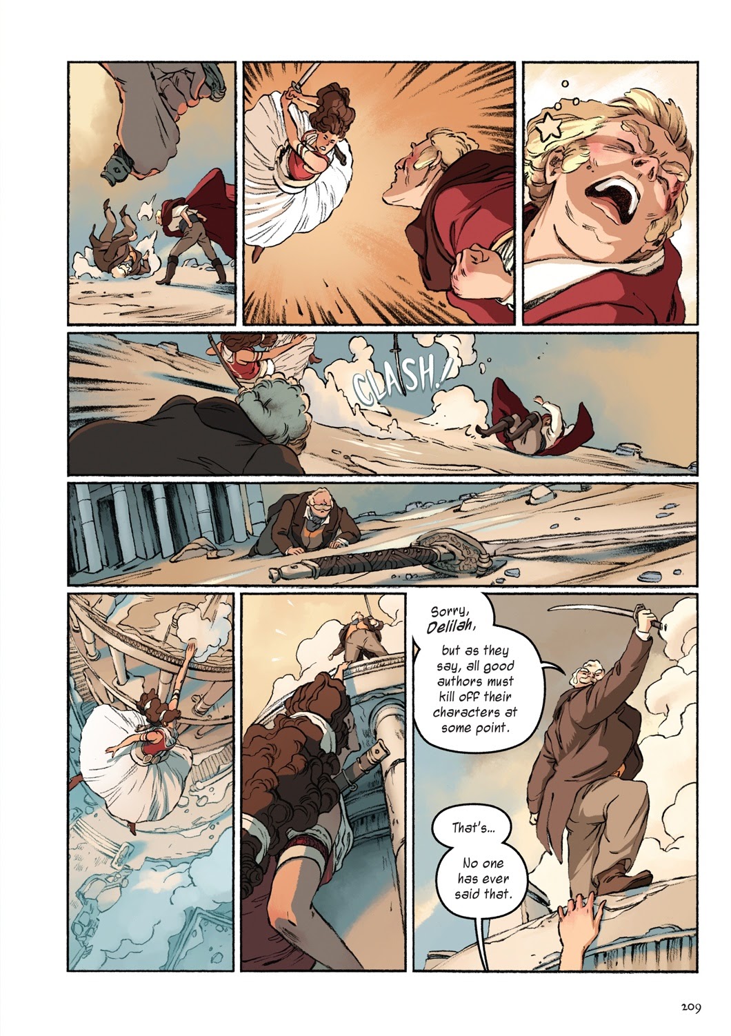 Read online Delilah Dirk and the Pillars of Hercules comic -  Issue # TPB (Part 3) - 10