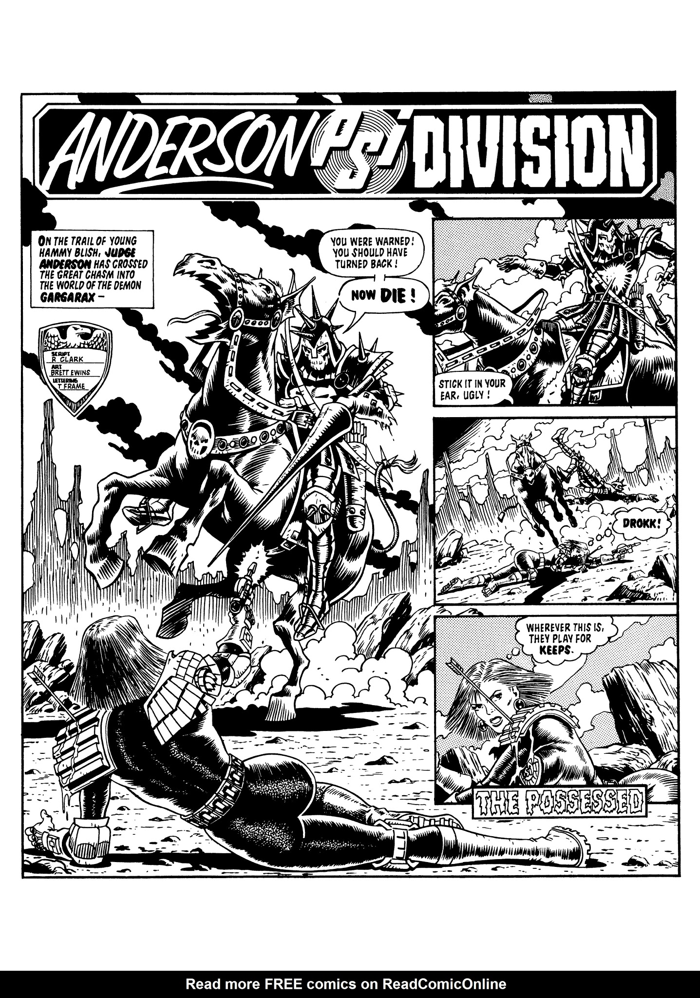 Read online Judge Anderson: The Psi Files comic -  Issue # TPB 1 - 99