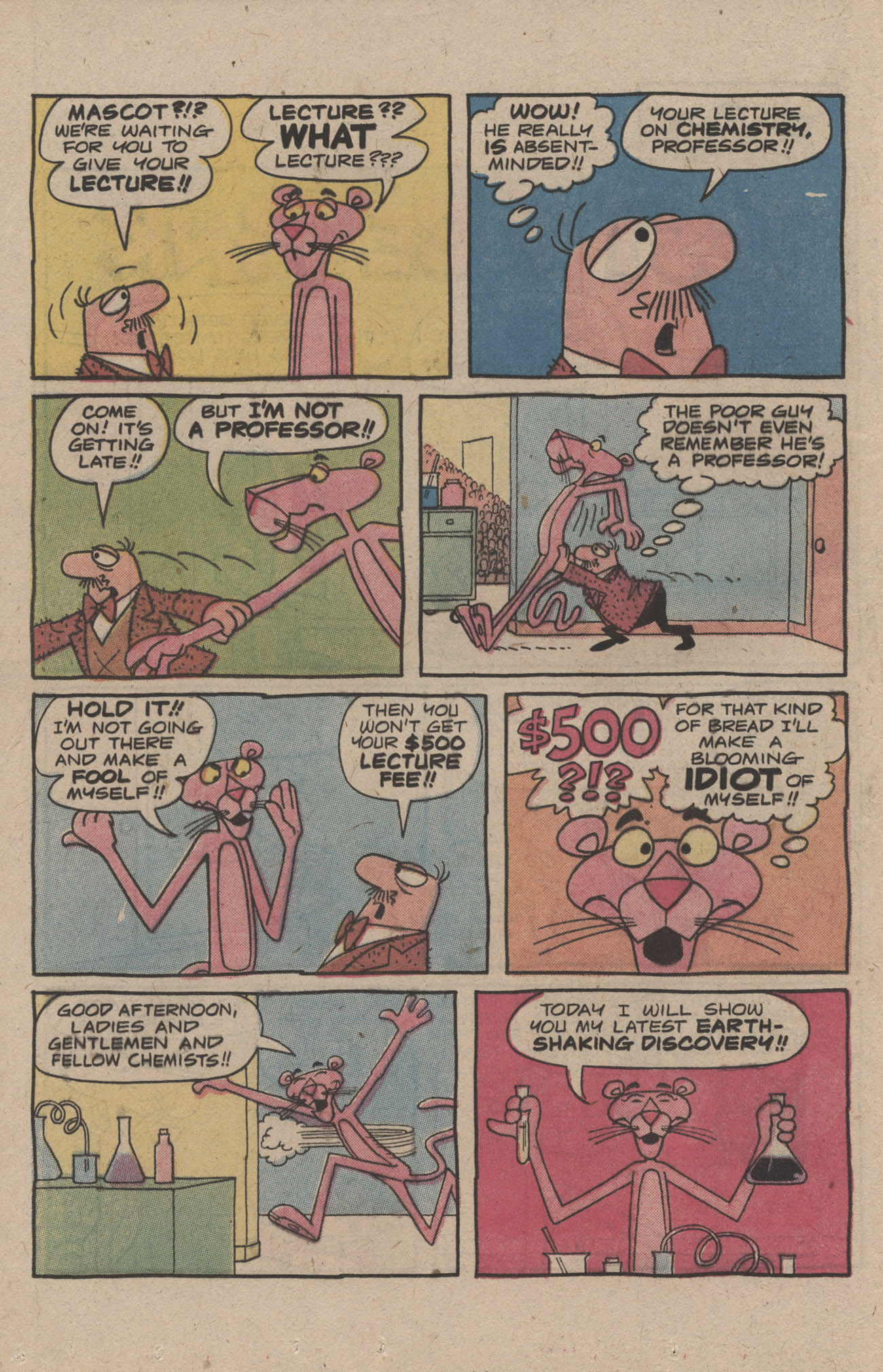 Read online The Pink Panther (1971) comic -  Issue #61 - 12