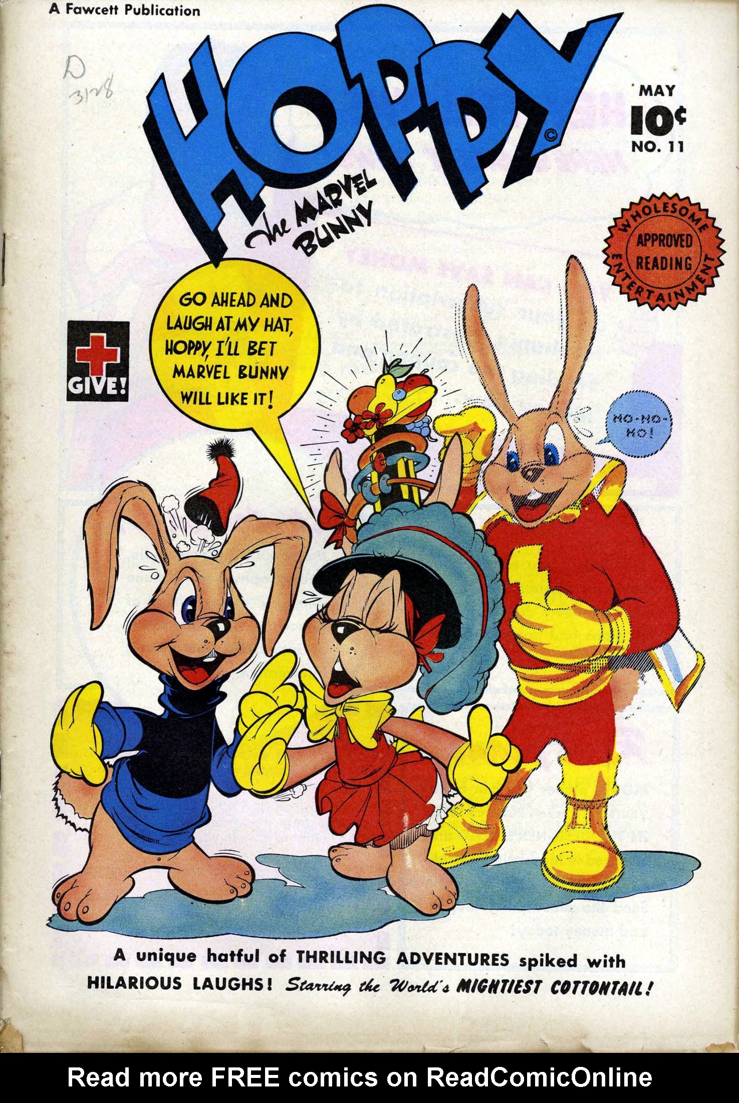 Read online Hoppy The Marvel Bunny comic -  Issue #11 - 1