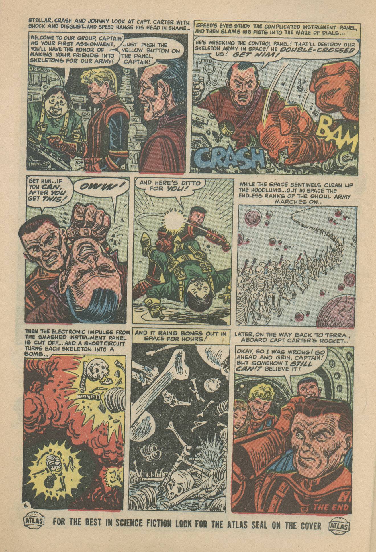 Read online Speed Carter, Spaceman comic -  Issue #3 - 8