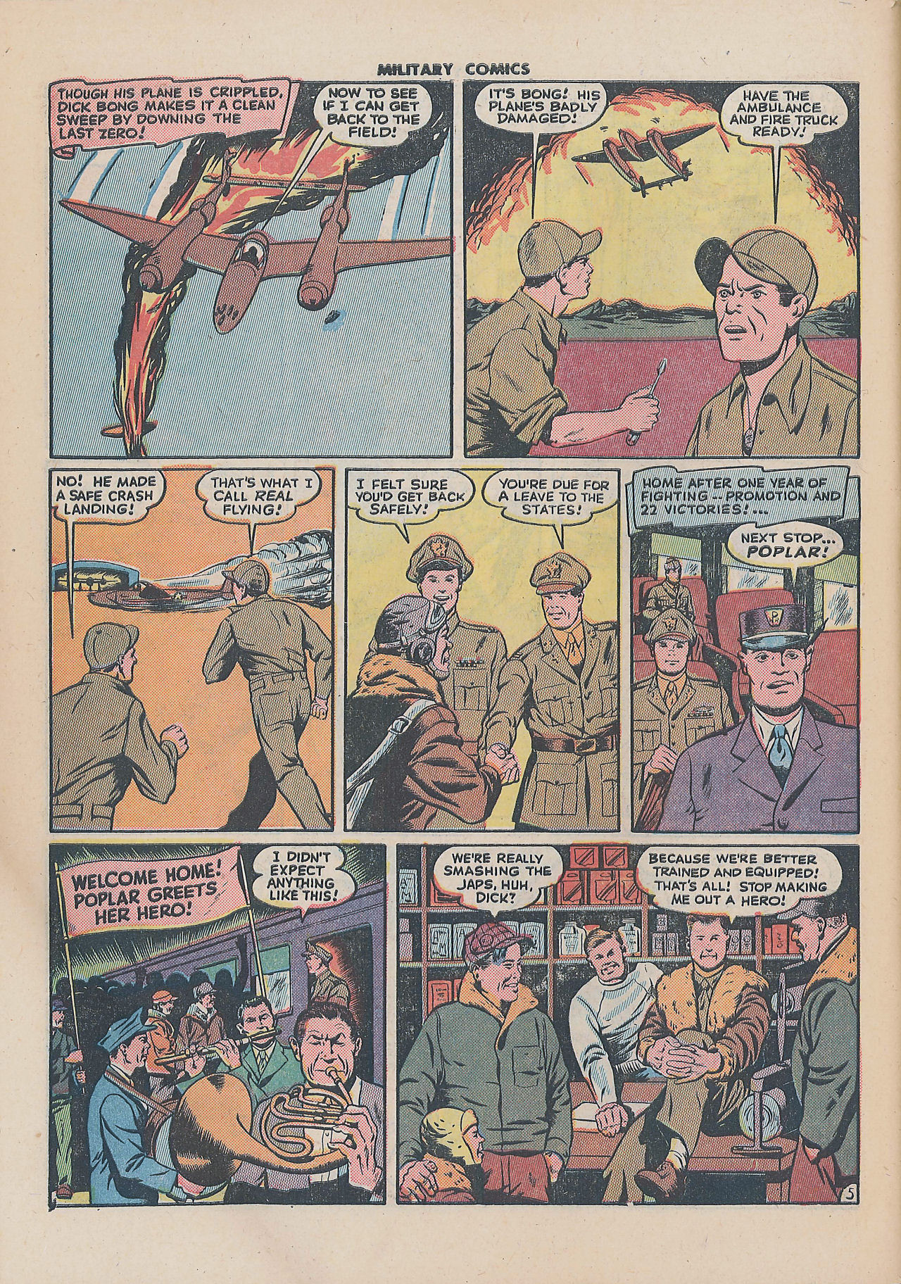 Read online Military Comics comic -  Issue #34 - 56