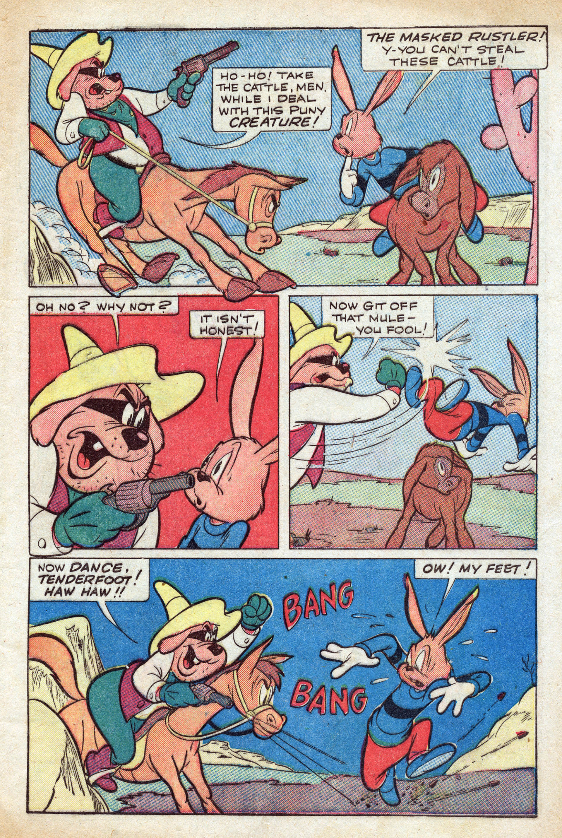 Read online Super Rabbit comic -  Issue #5 - 10