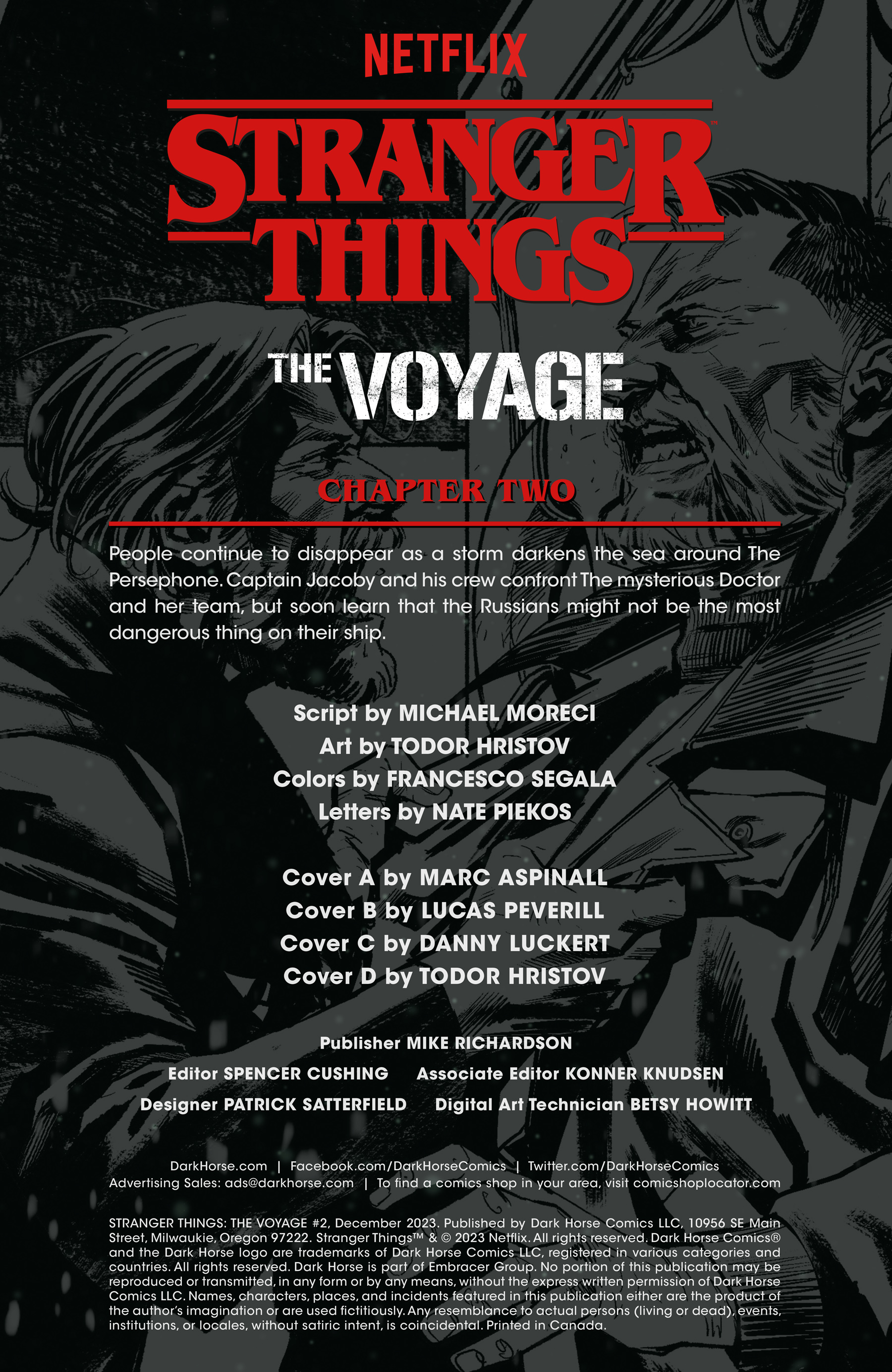 Read online Stranger Things: The Voyage comic -  Issue #2 - 2