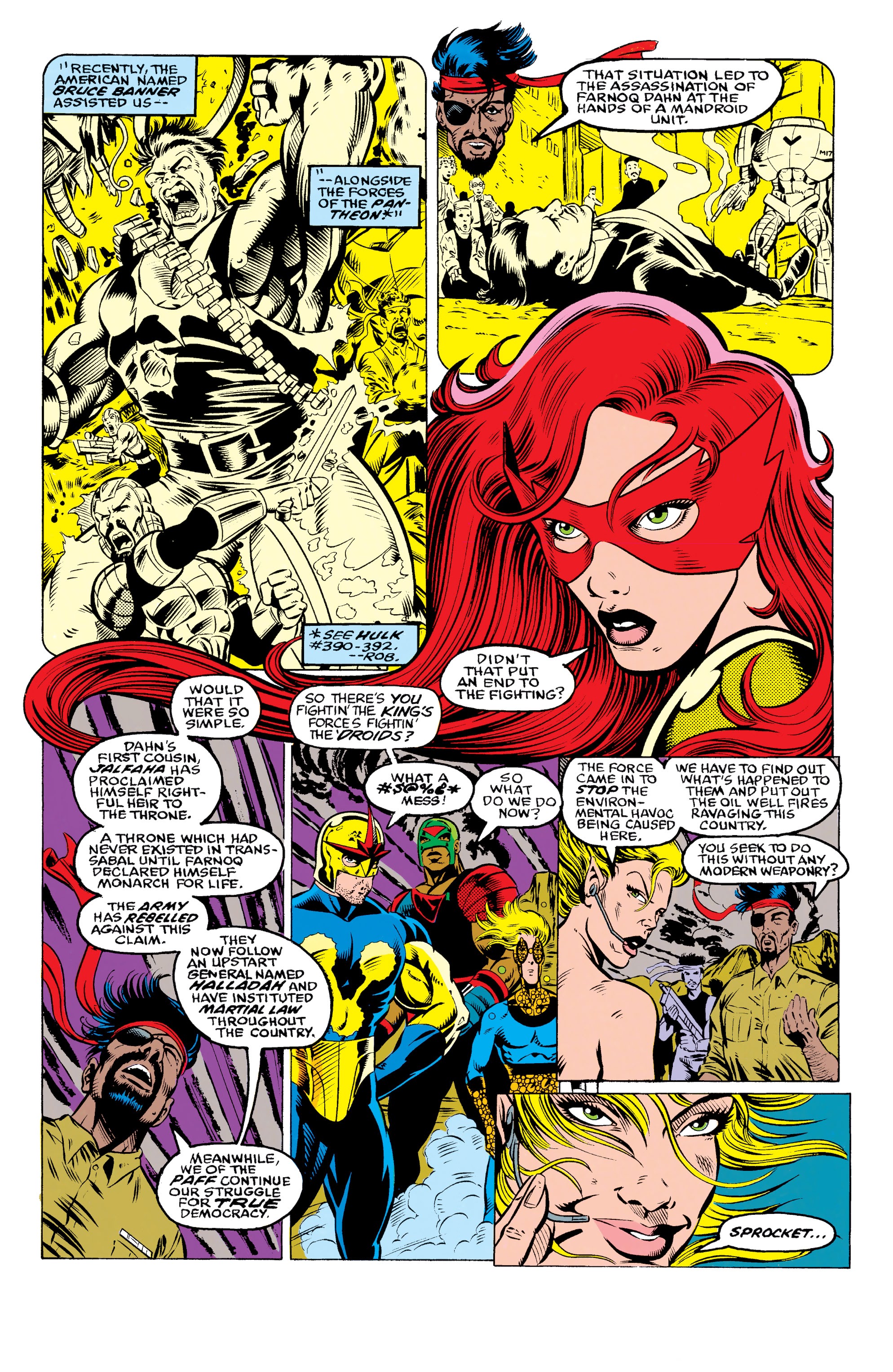 Read online The New Warriors comic -  Issue #29 - 8