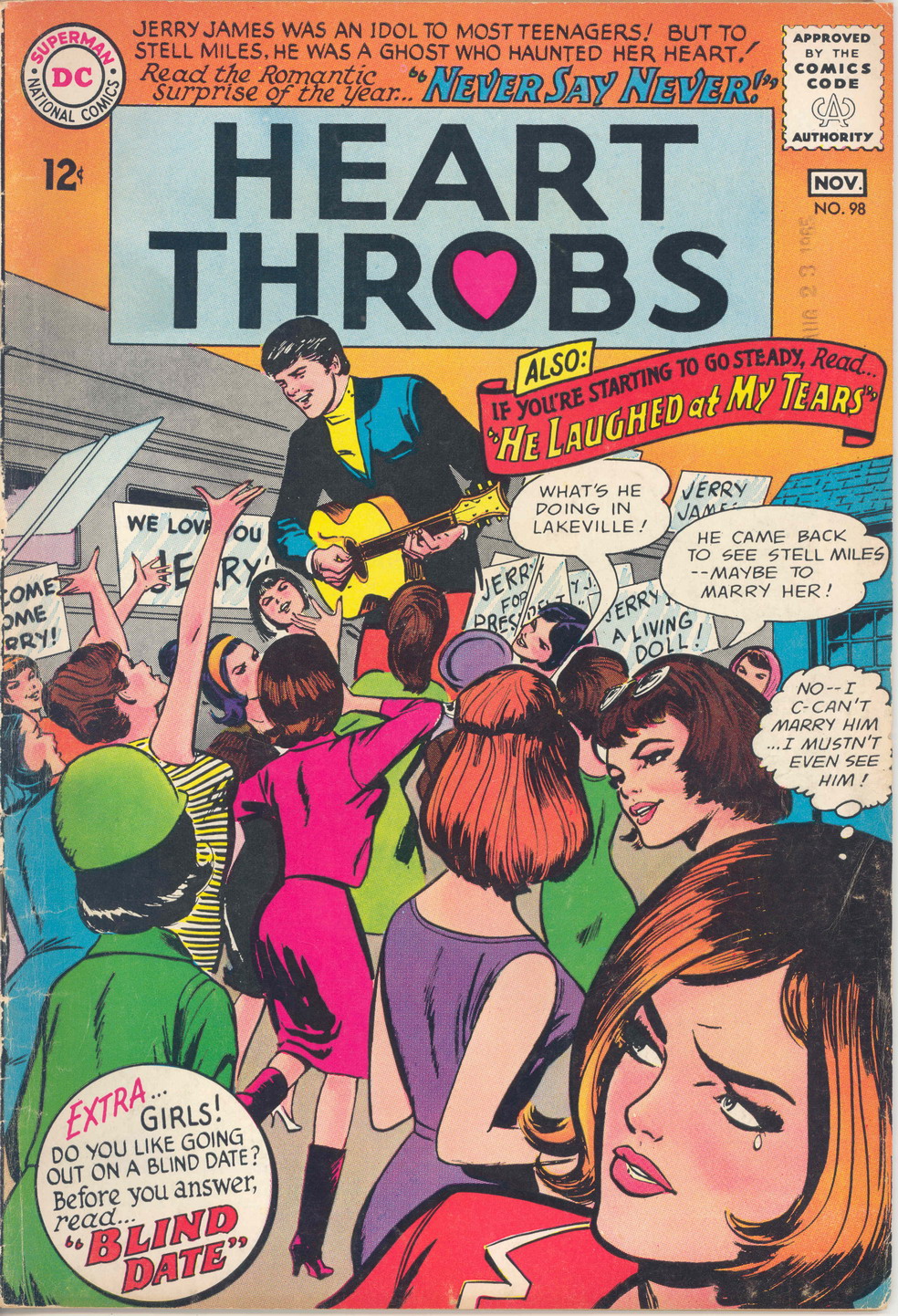 Read online Heart Throbs comic -  Issue #98 - 1