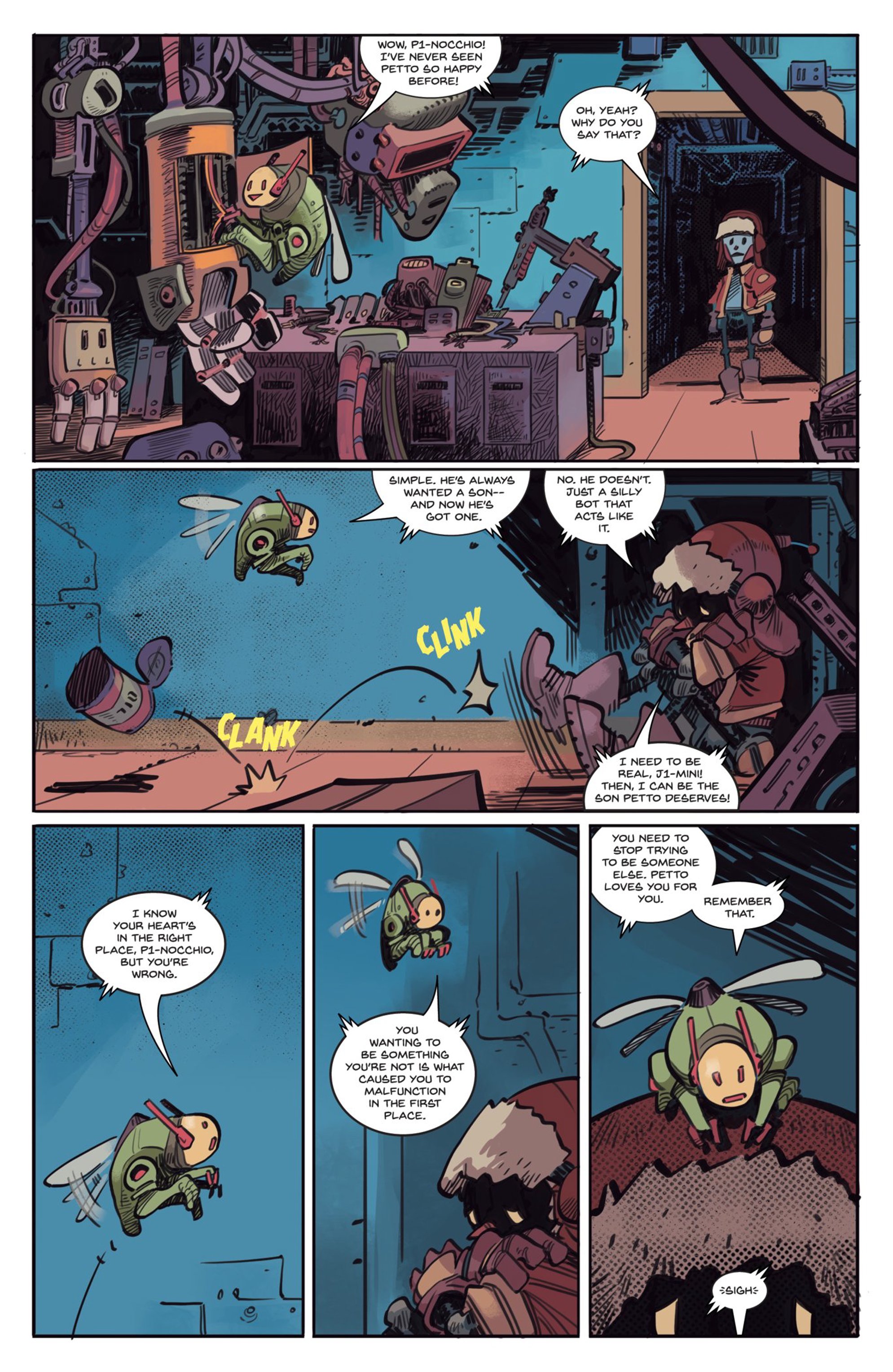 Read online Grimm Space P1-Nocchio comic -  Issue # Full - 4