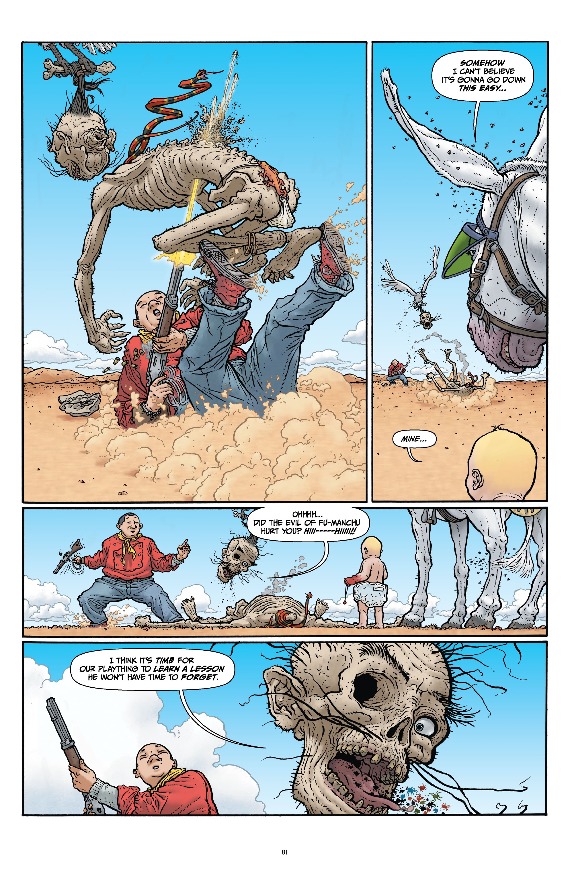Read online Shaolin Cowboy comic -  Issue # _Start Trek (Part 1) - 60
