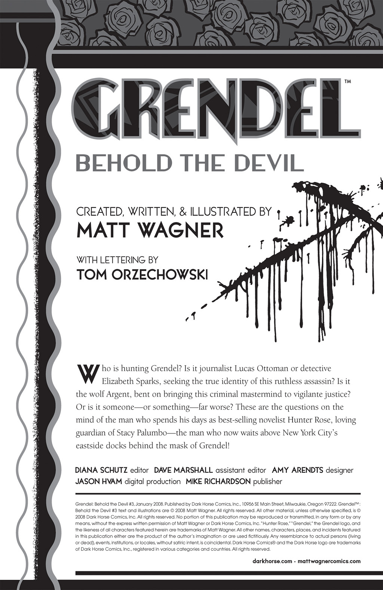 Read online Grendel: Behold the Devil comic -  Issue #3 - 2