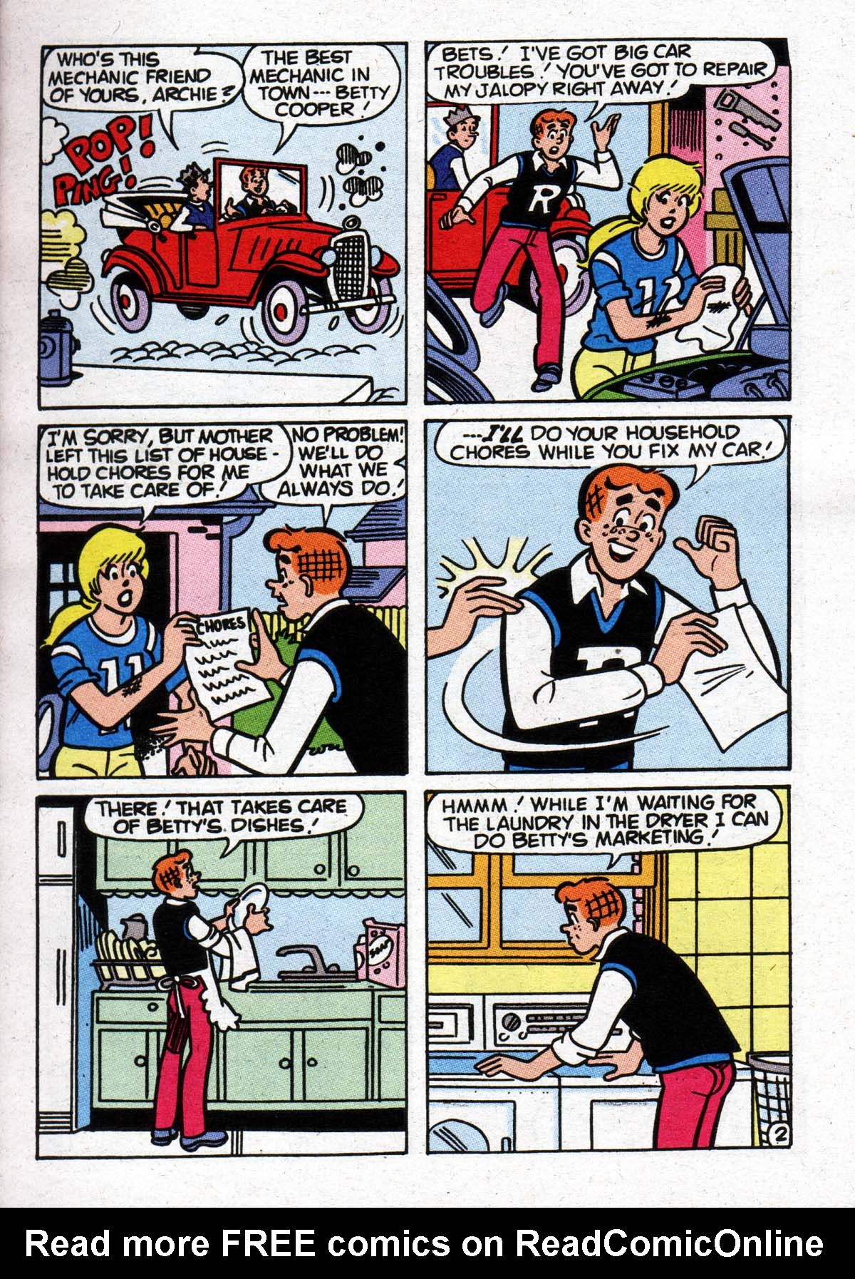 Read online Archie's Double Digest Magazine comic -  Issue #137 - 25