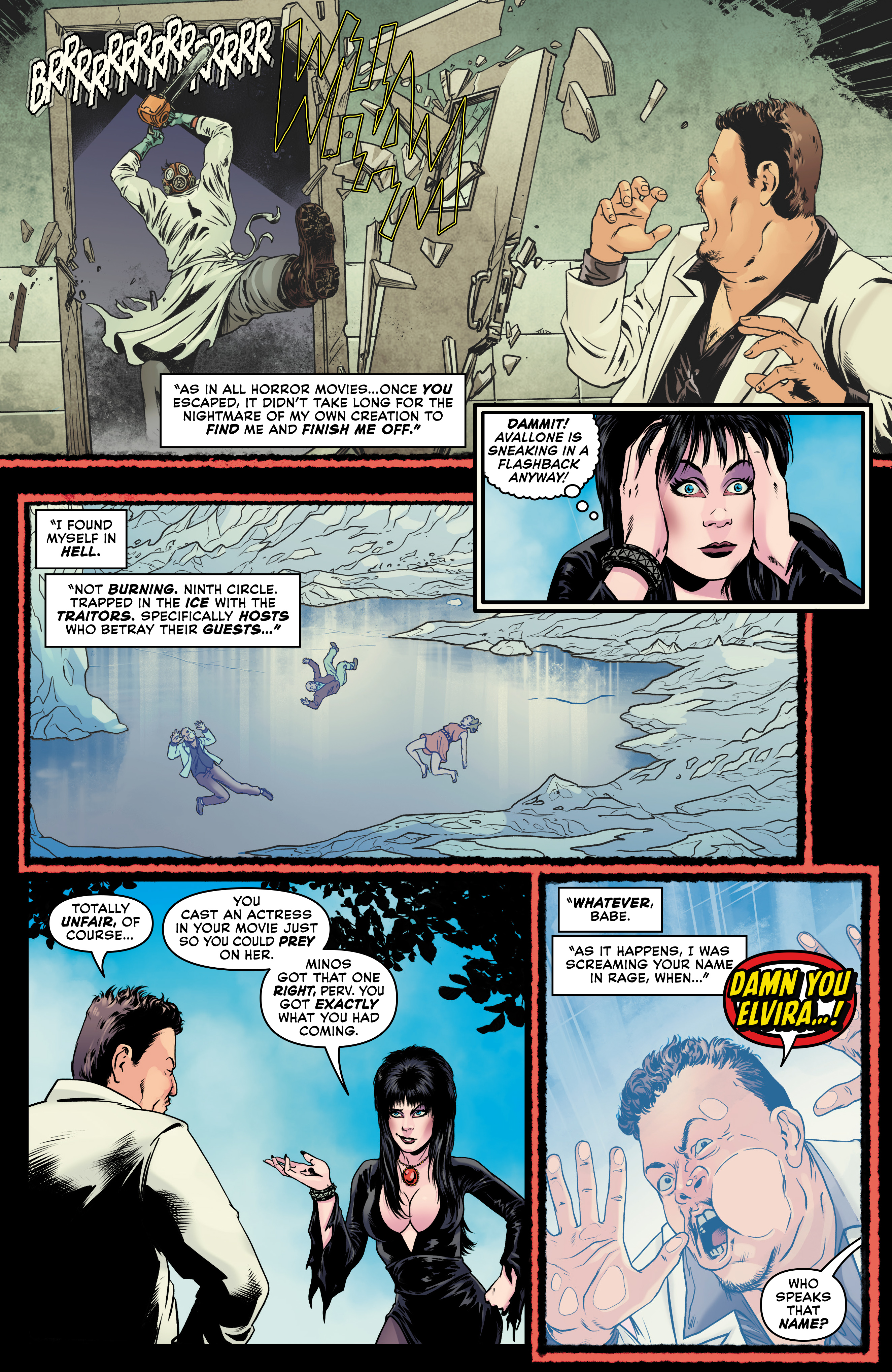 Read online Elvira in Monsterland comic -  Issue #5 - 8