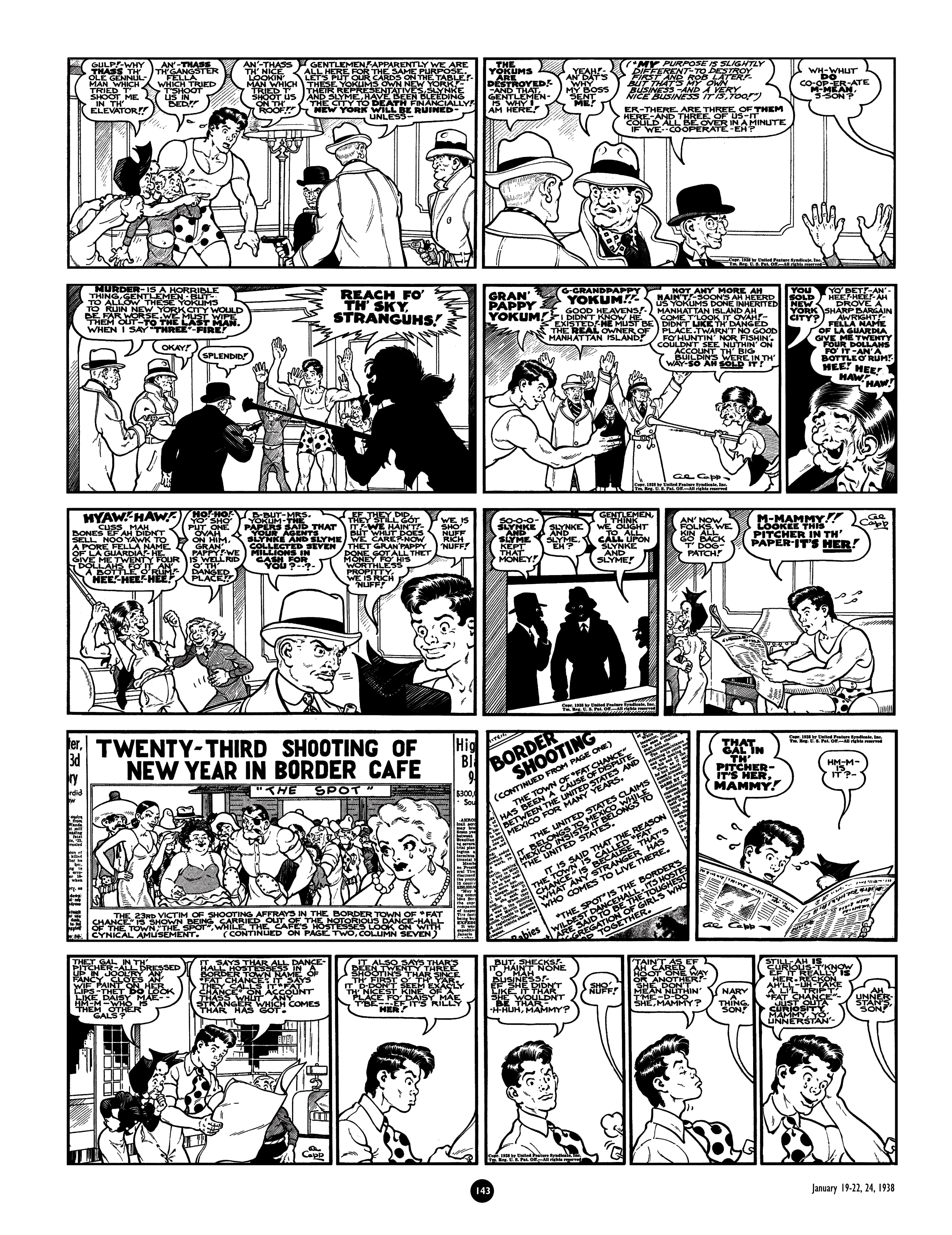 Read online Al Capp's Li'l Abner Complete Daily & Color Sunday Comics comic -  Issue # TPB 2 (Part 2) - 45