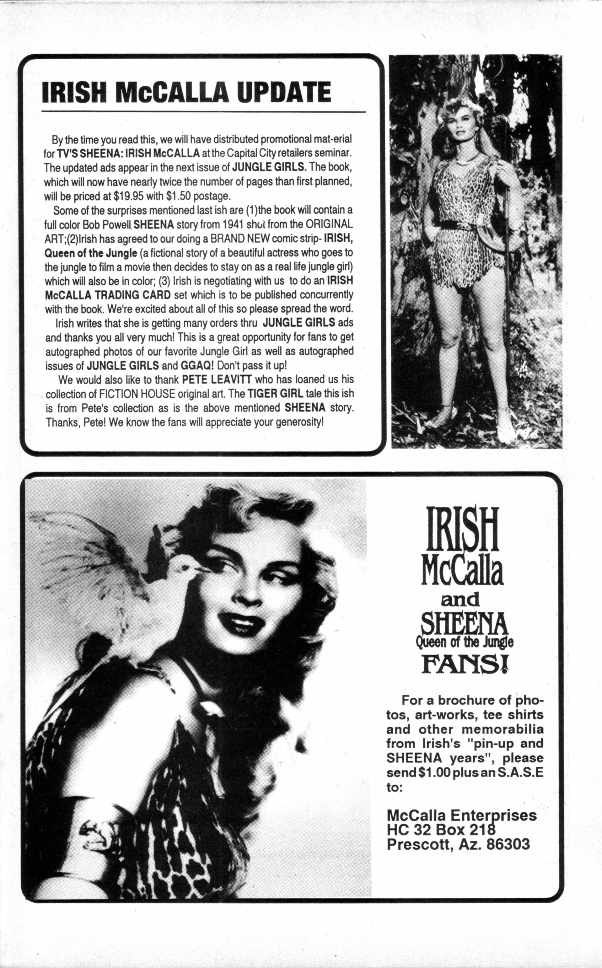 Read online Jungle Girls (1988) comic -  Issue #7 - 21