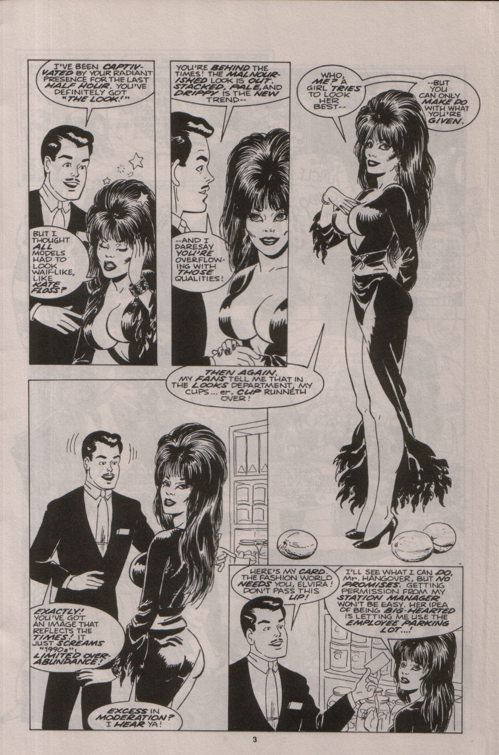 Read online Elvira, Mistress of the Dark comic -  Issue #22 - 4