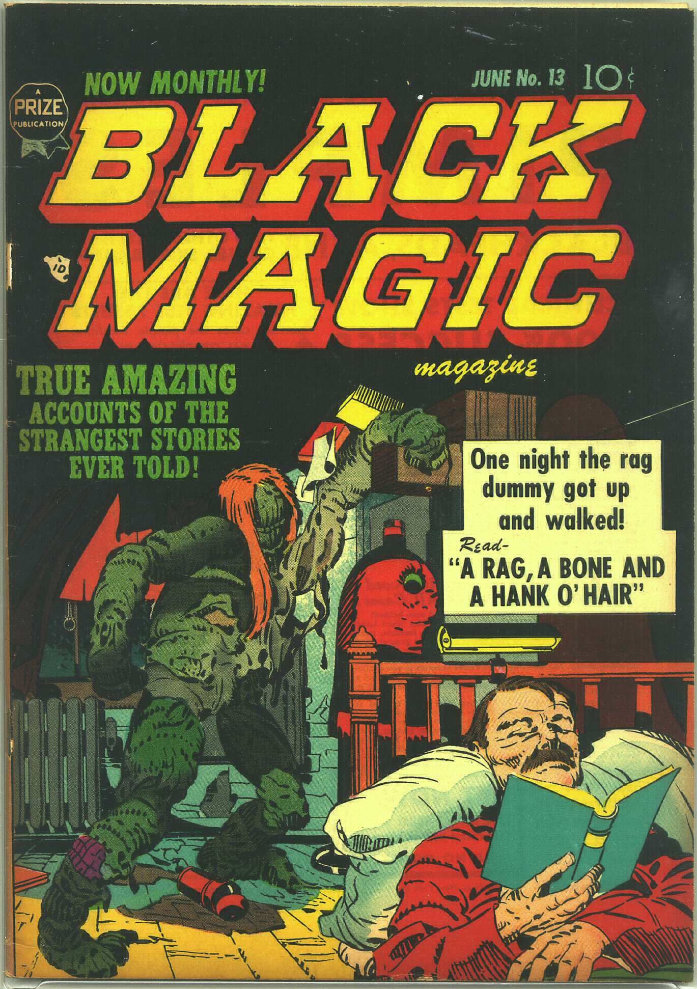 Read online Black Magic (1950) comic -  Issue #13 - 1