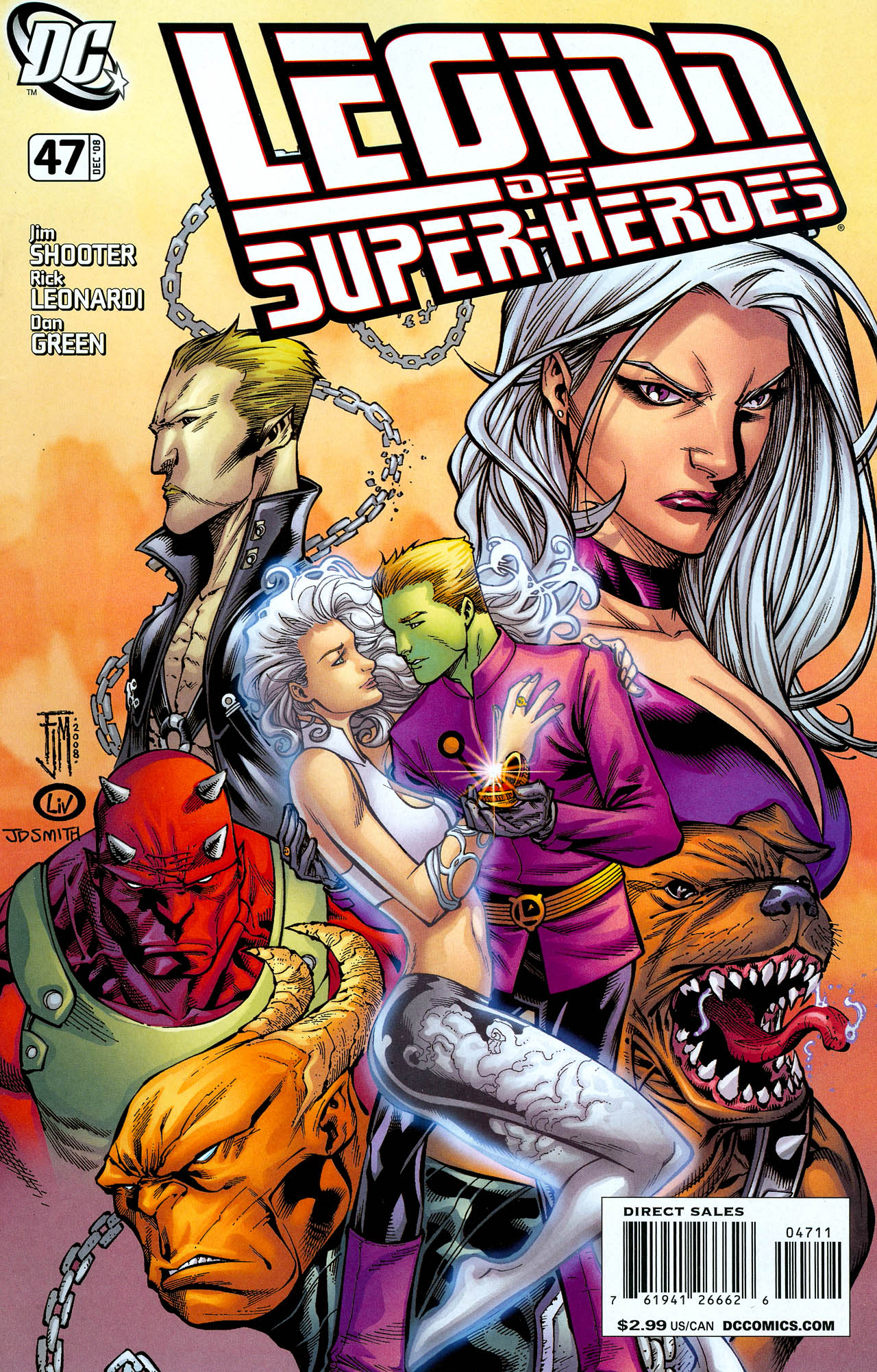 Read online Legion of Super-Heroes (2005) comic -  Issue #47 - 1