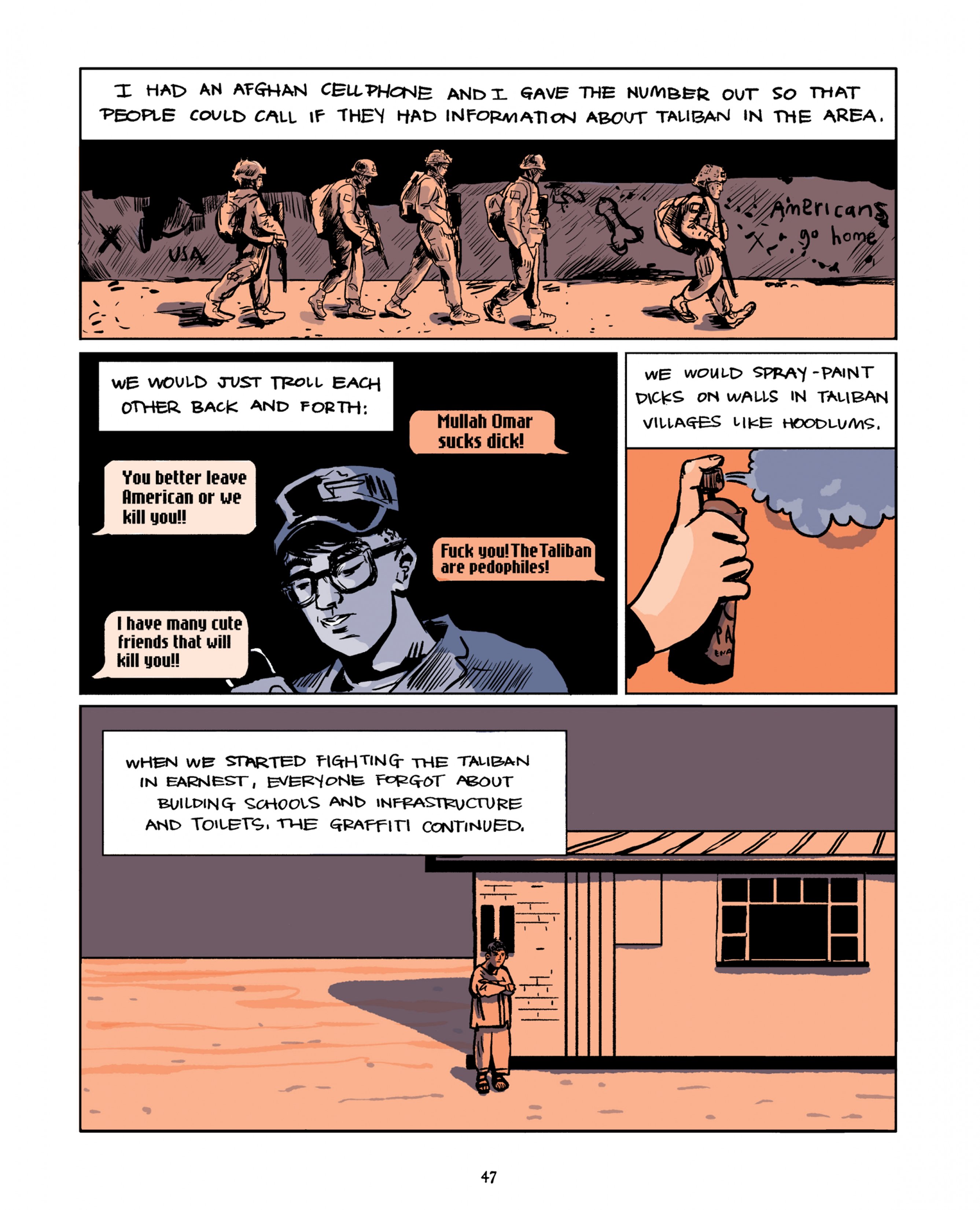 Read online Invisible Wounds: Graphic Journalism by Jess Ruliffson comic -  Issue # TPB (Part 1) - 54