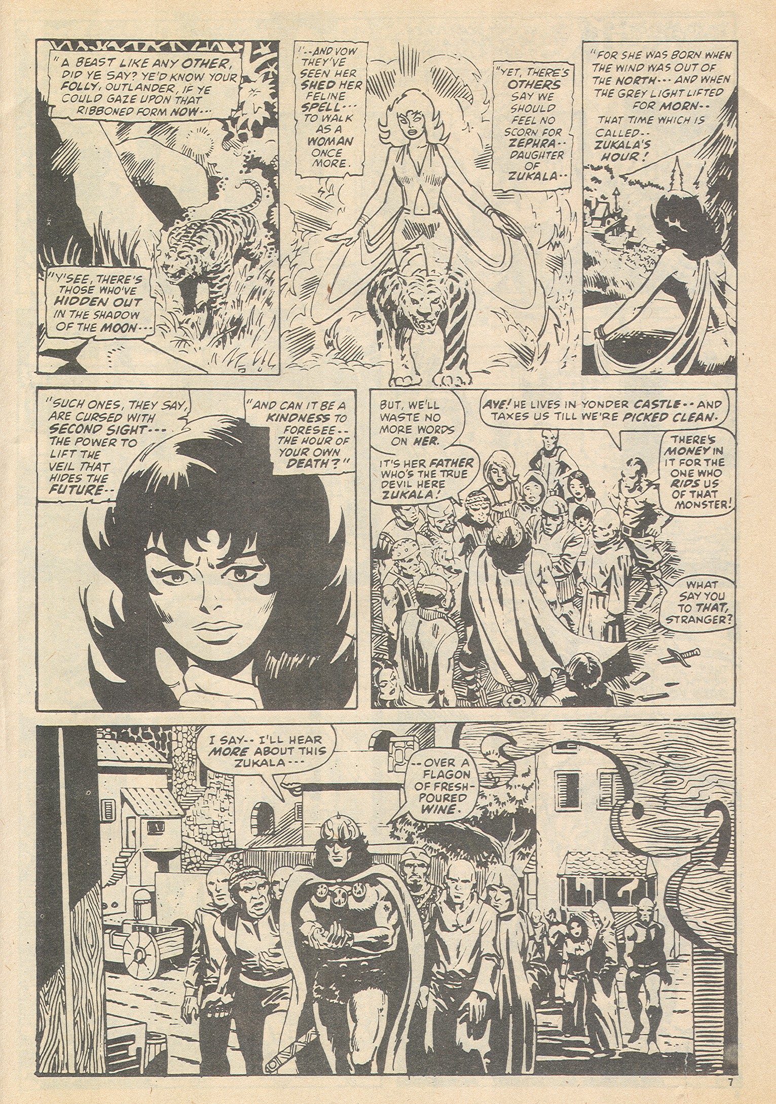 Read online The Savage Sword of Conan (1975) comic -  Issue #5 - 7