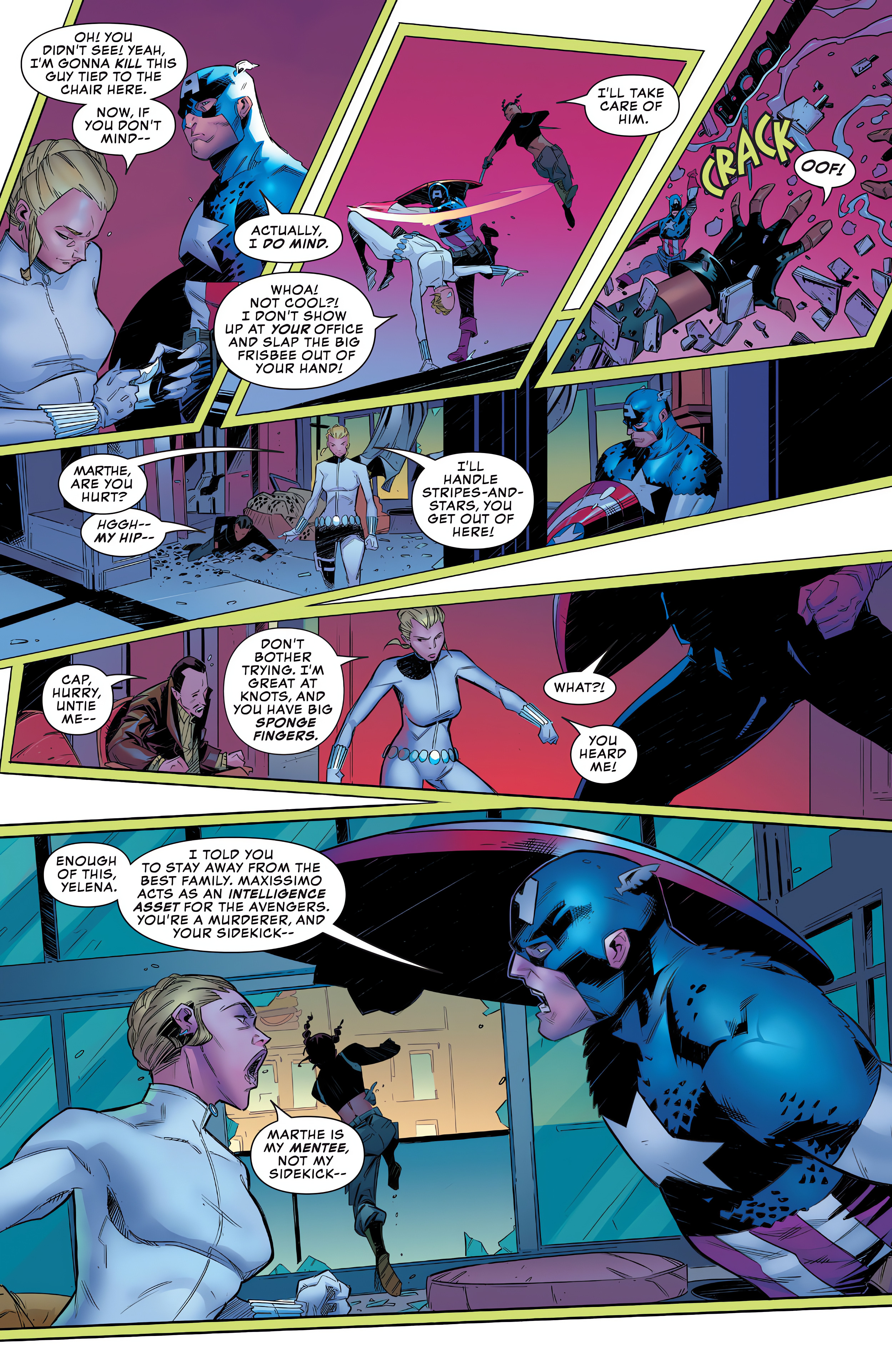 Read online White Widow (2023) comic -  Issue #1 - 4