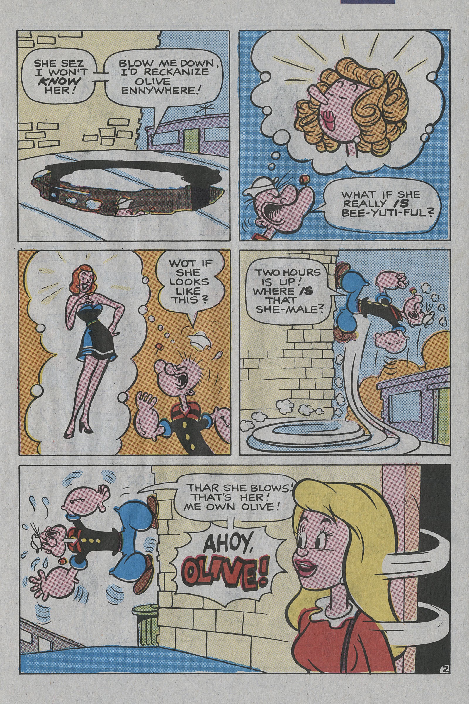 Read online Popeye (1993) comic -  Issue #5 - 22