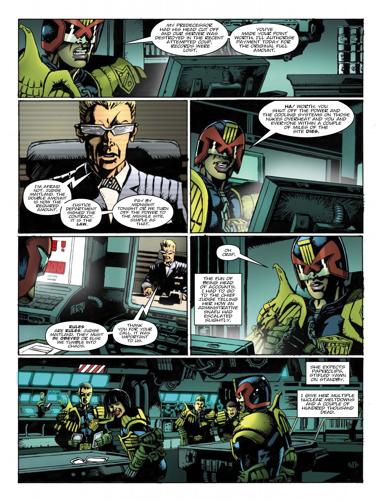 Read online Judge Dredd Megazine (Vol. 5) comic -  Issue #336 - 8