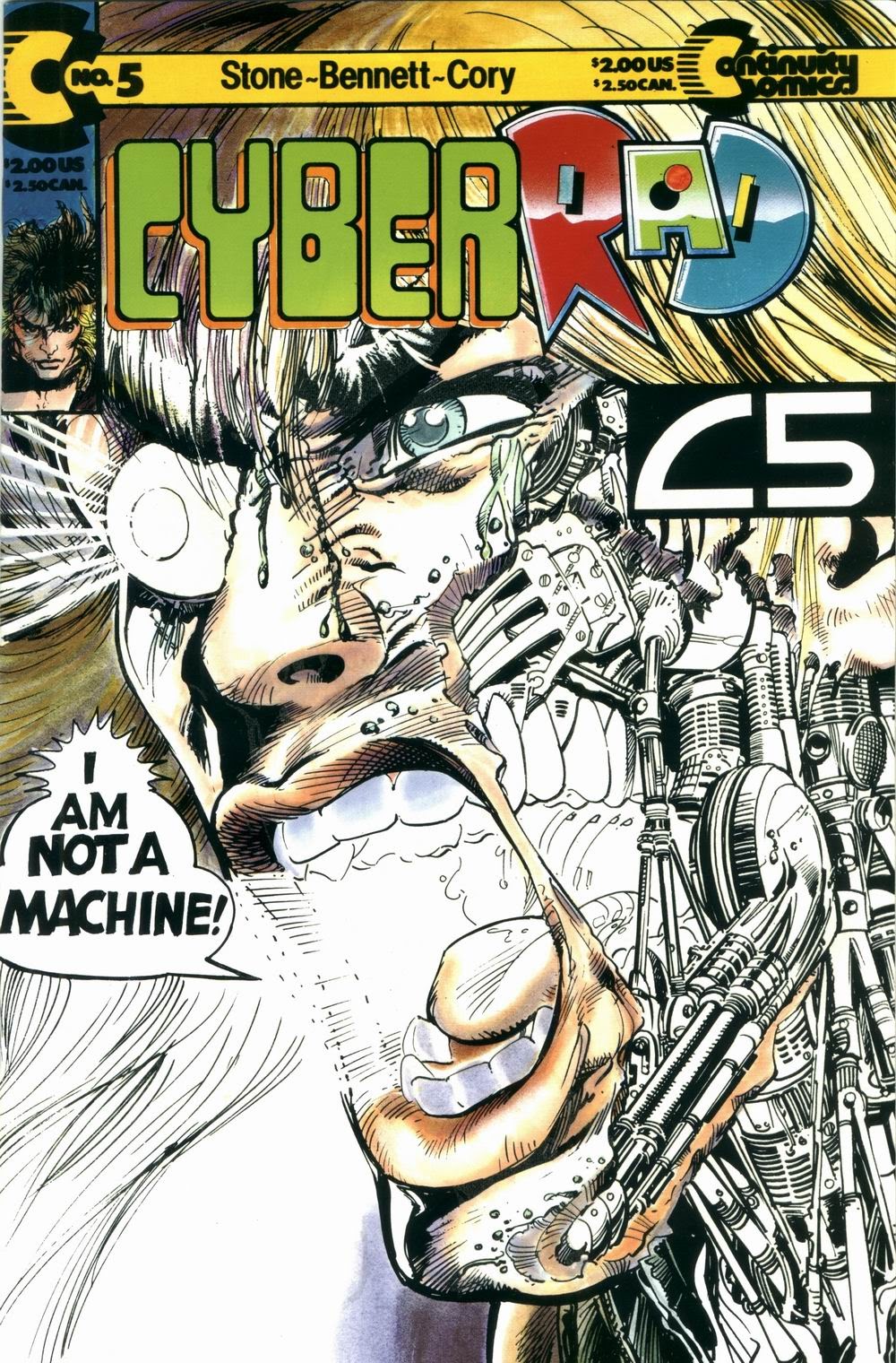 Read online CyberRad (1991) comic -  Issue #5 - 1