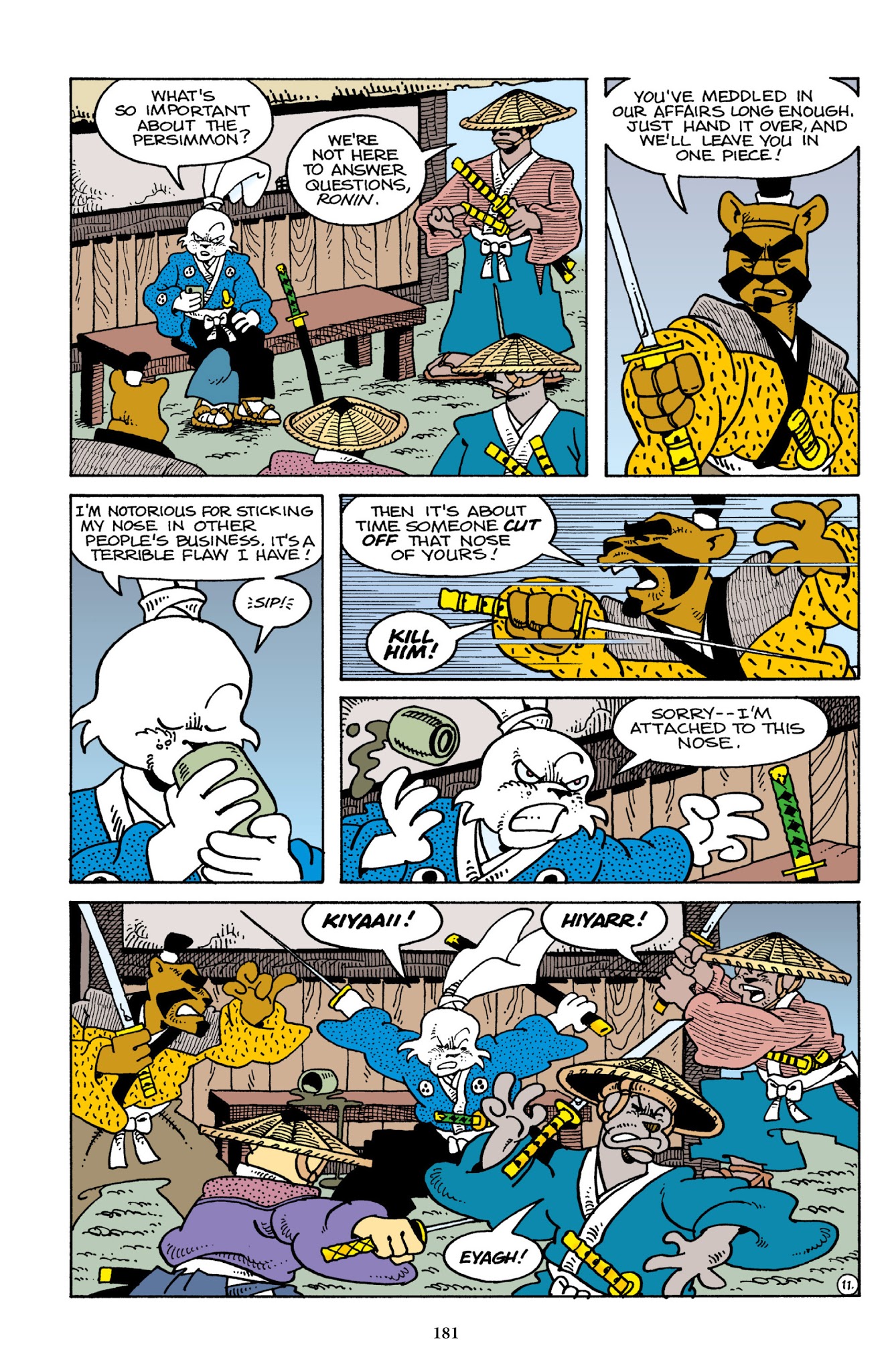 Read online The Usagi Yojimbo Saga comic -  Issue # TPB 2 - 181