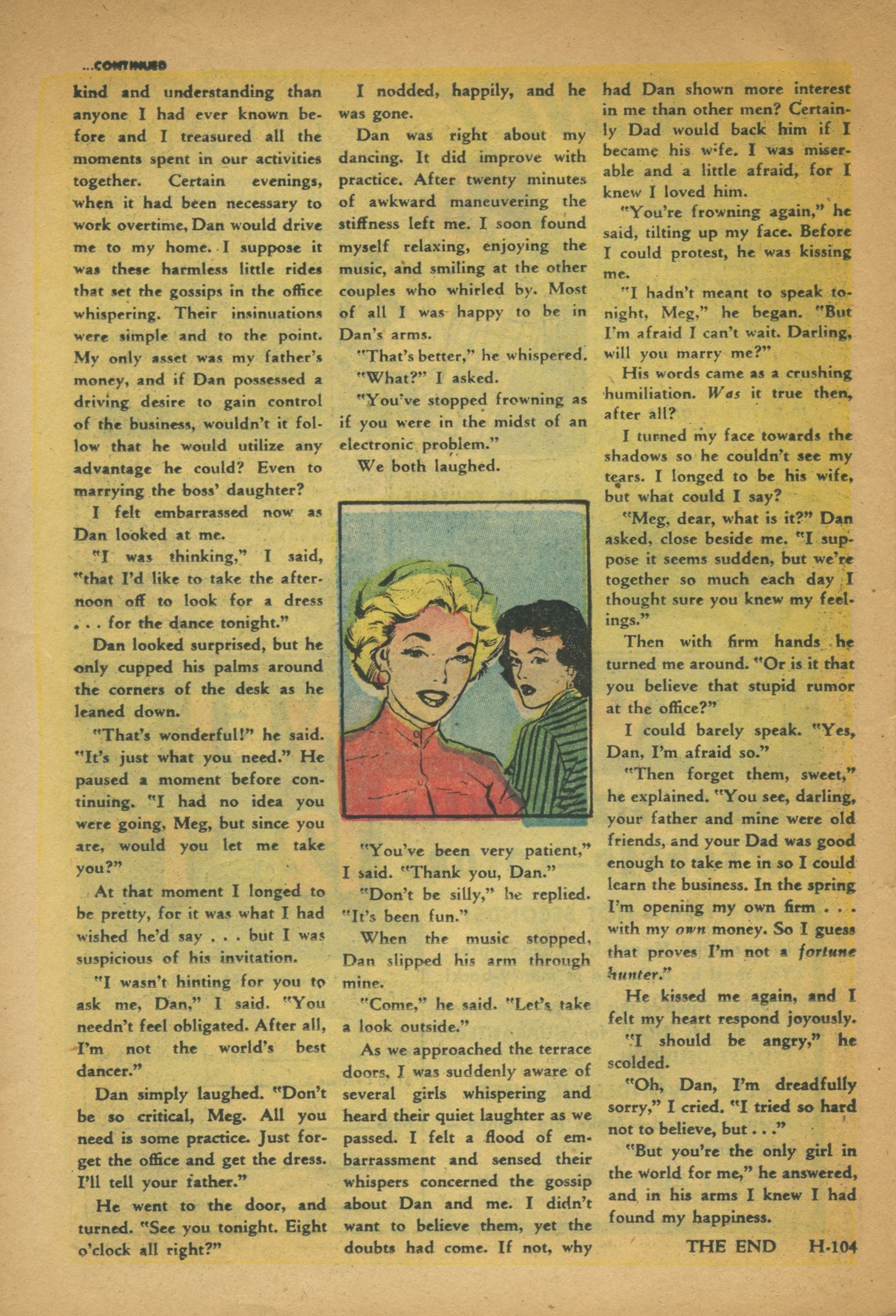 Read online Secret Story Romances comic -  Issue #18 - 27