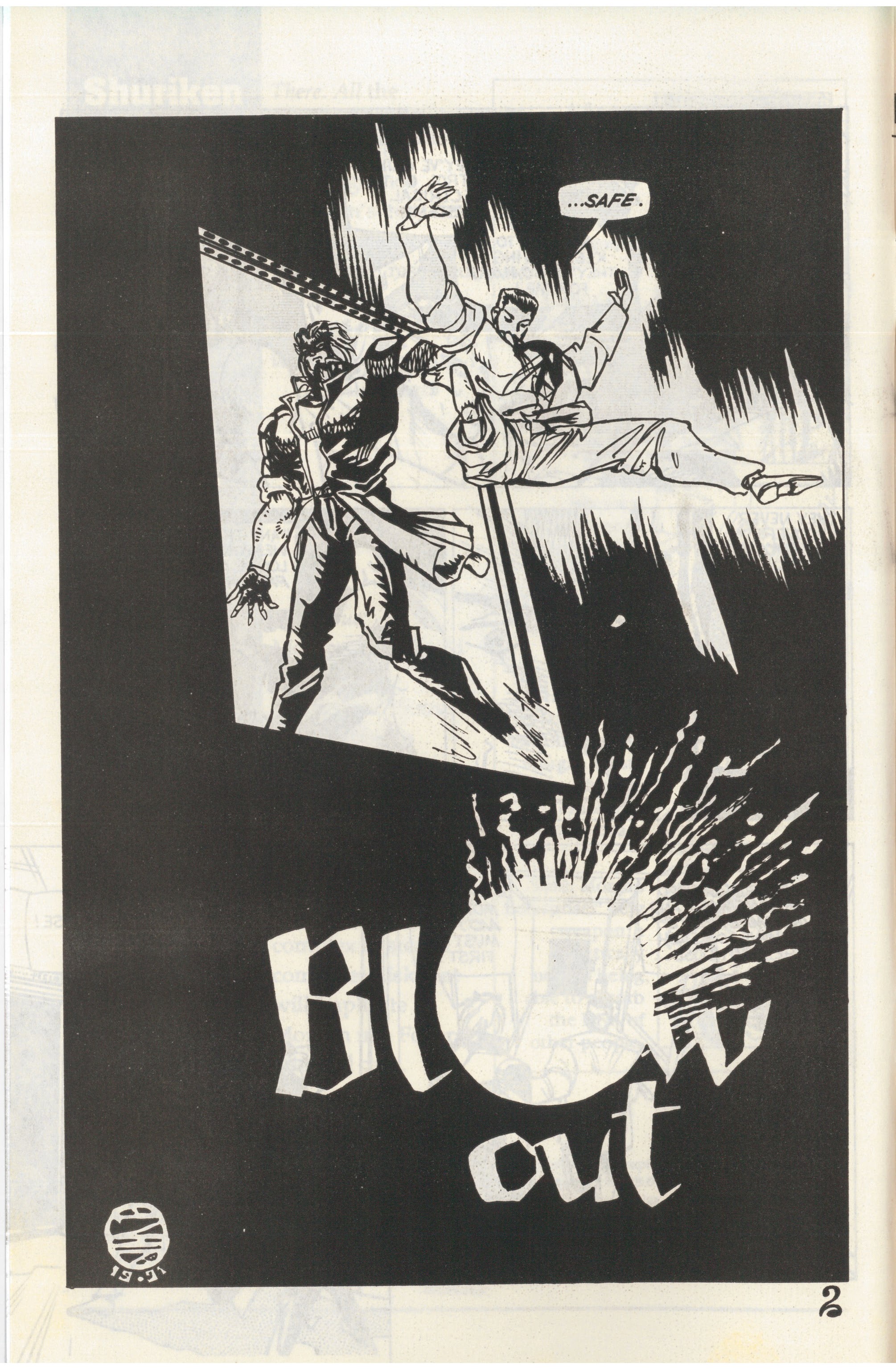 Read online Shuriken (1991) comic -  Issue #5 - 4