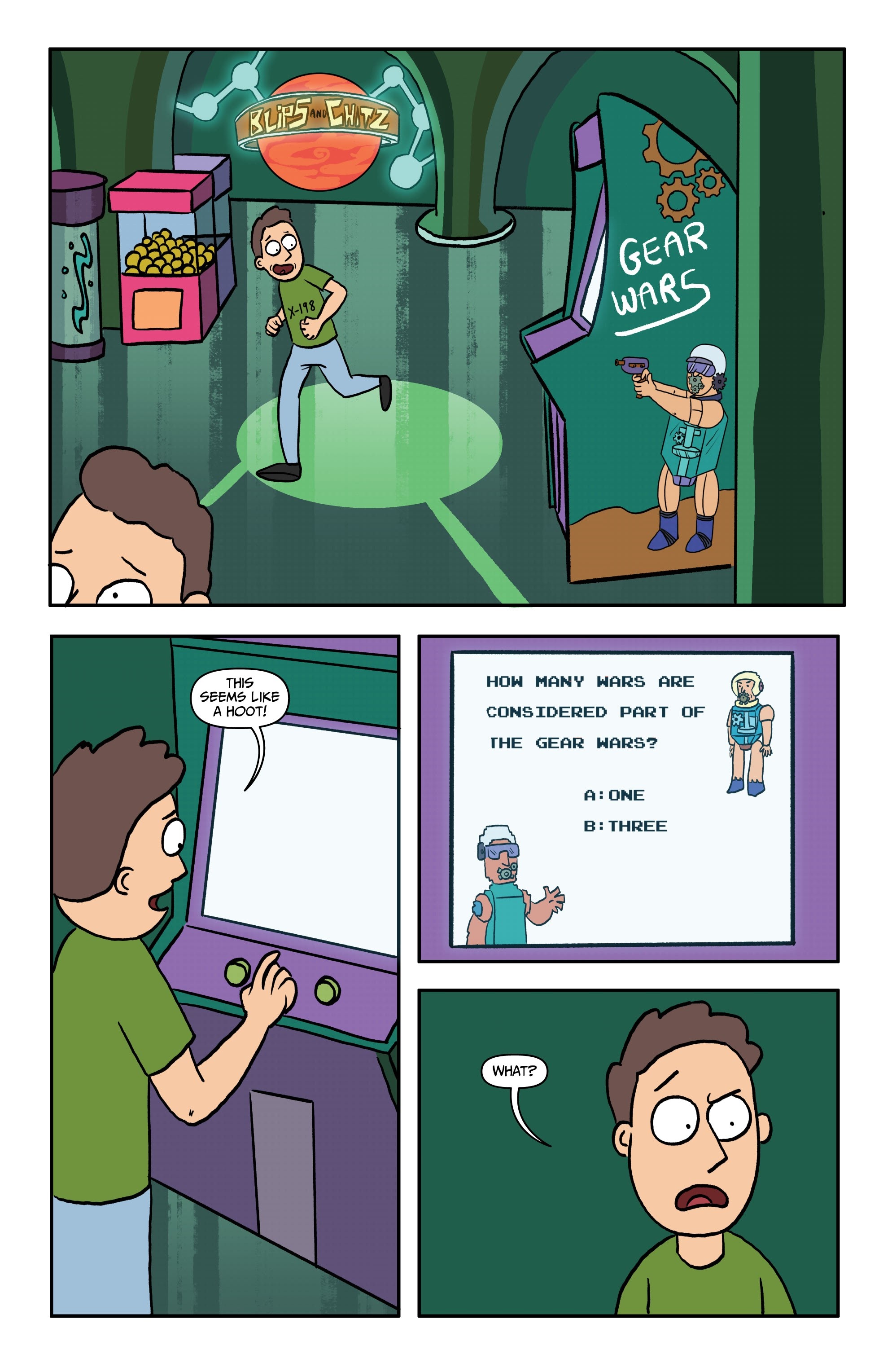 Read online Rick and Morty Presents: Jerryboree comic -  Issue # Full - 5