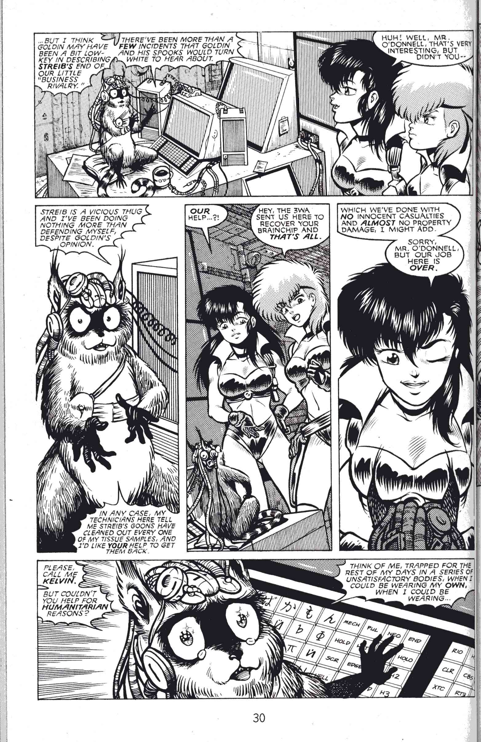 Read online Dirty Pair comic -  Issue #2 - 3