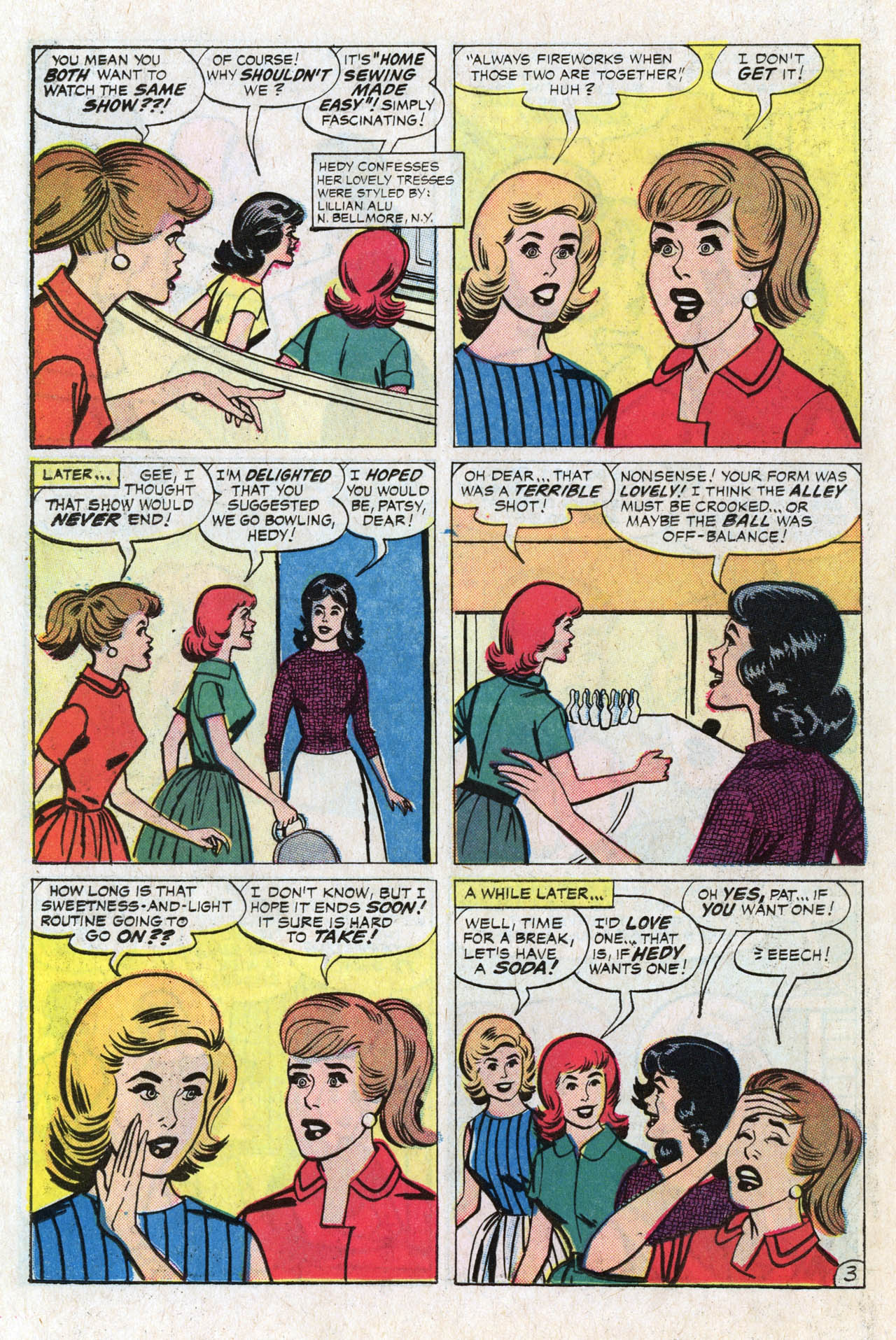 Read online Patsy and Hedy comic -  Issue #91 - 22