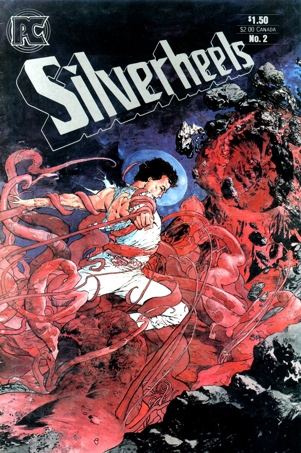 Read online Silverheels comic -  Issue #2 - 1