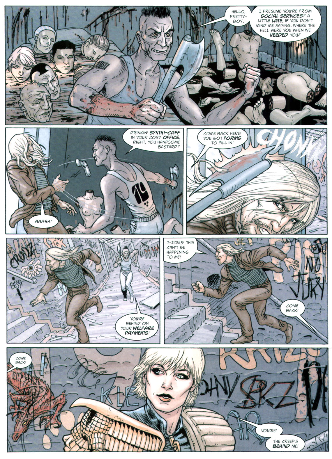 Read online Judge Dredd Megazine (Vol. 5) comic -  Issue #259 - 22