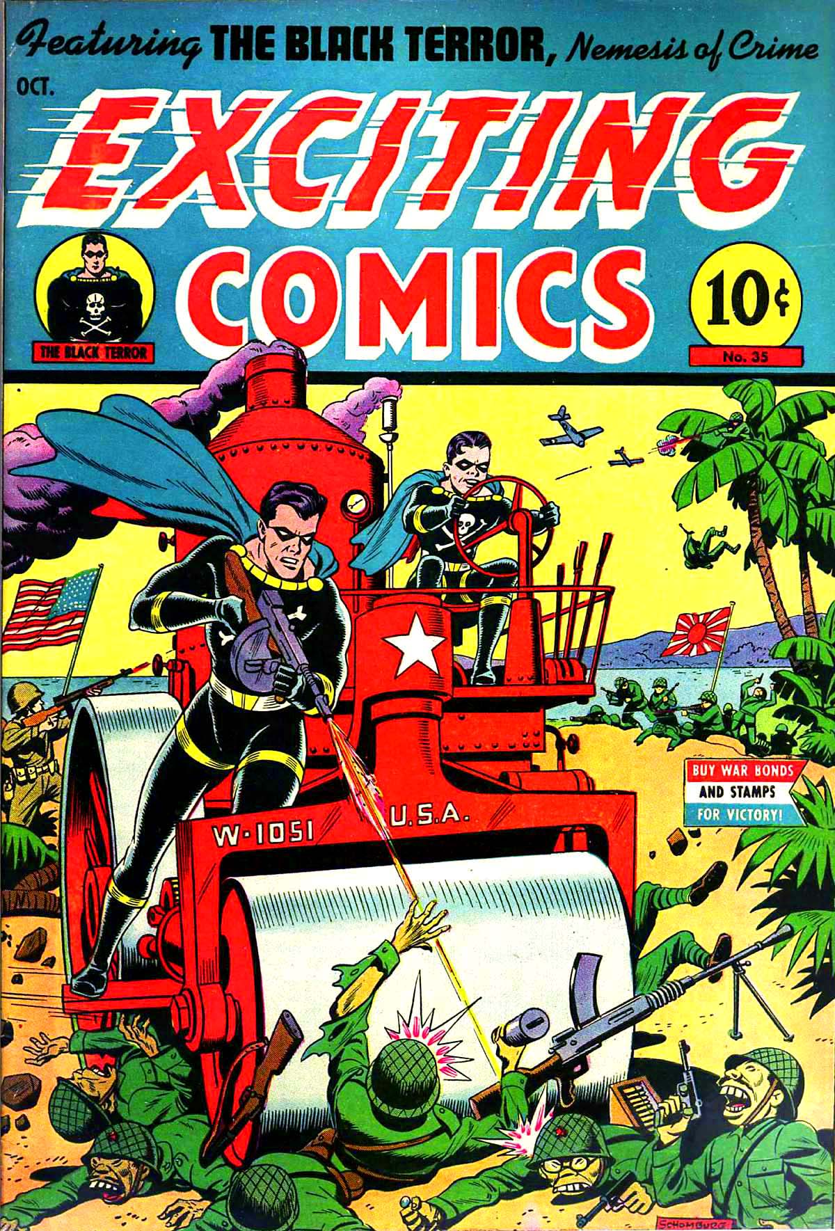Read online Exciting Comics comic -  Issue #35 - 1